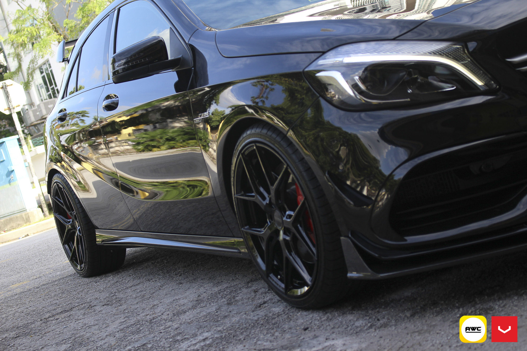 MERCEDES A45 HYBRID FORGED SERIES HF 5 Vossen Wheels