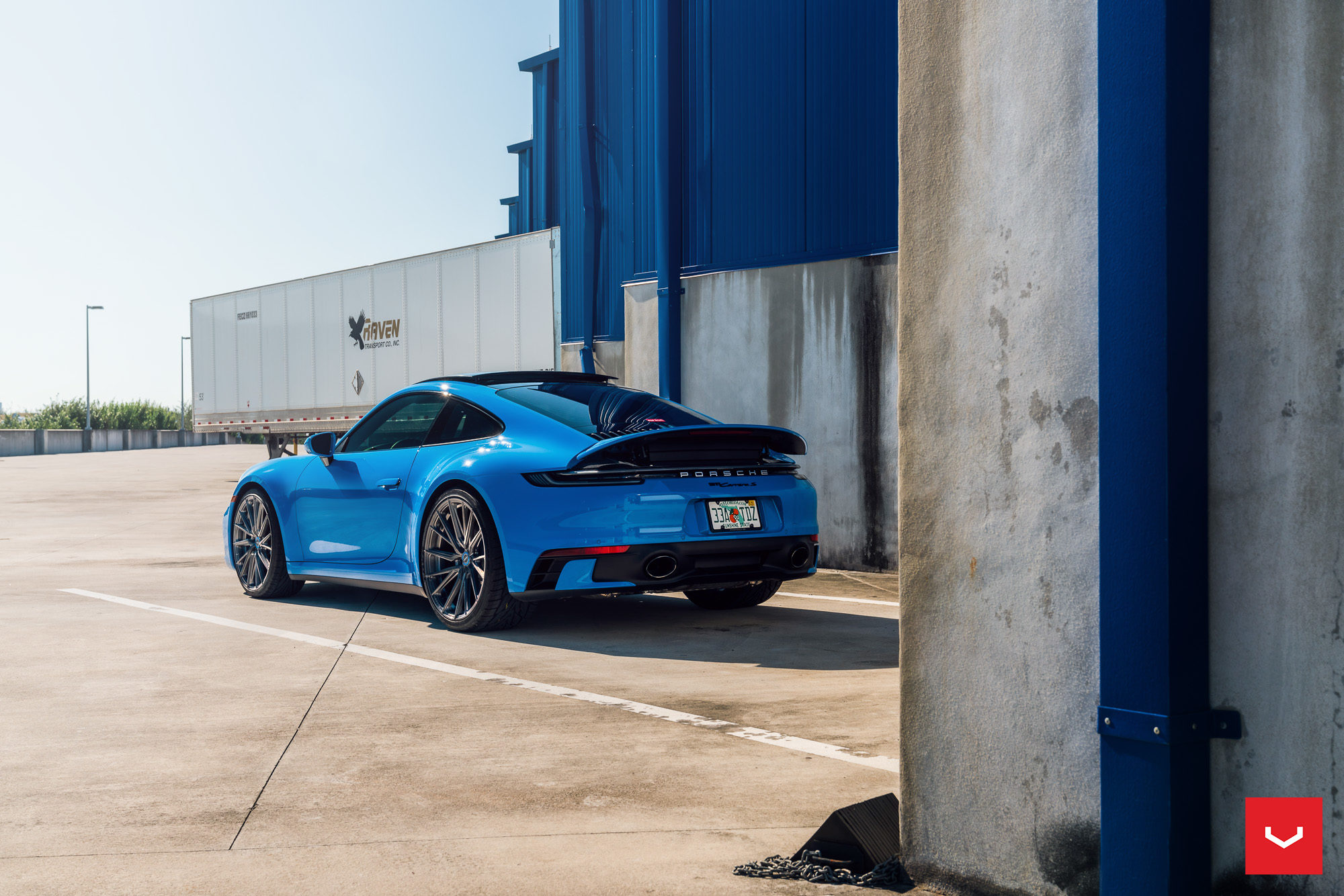 PORSCHE 911 CARRERA S HYBRID FORGED SERIES HF 4T Vossen Wheels