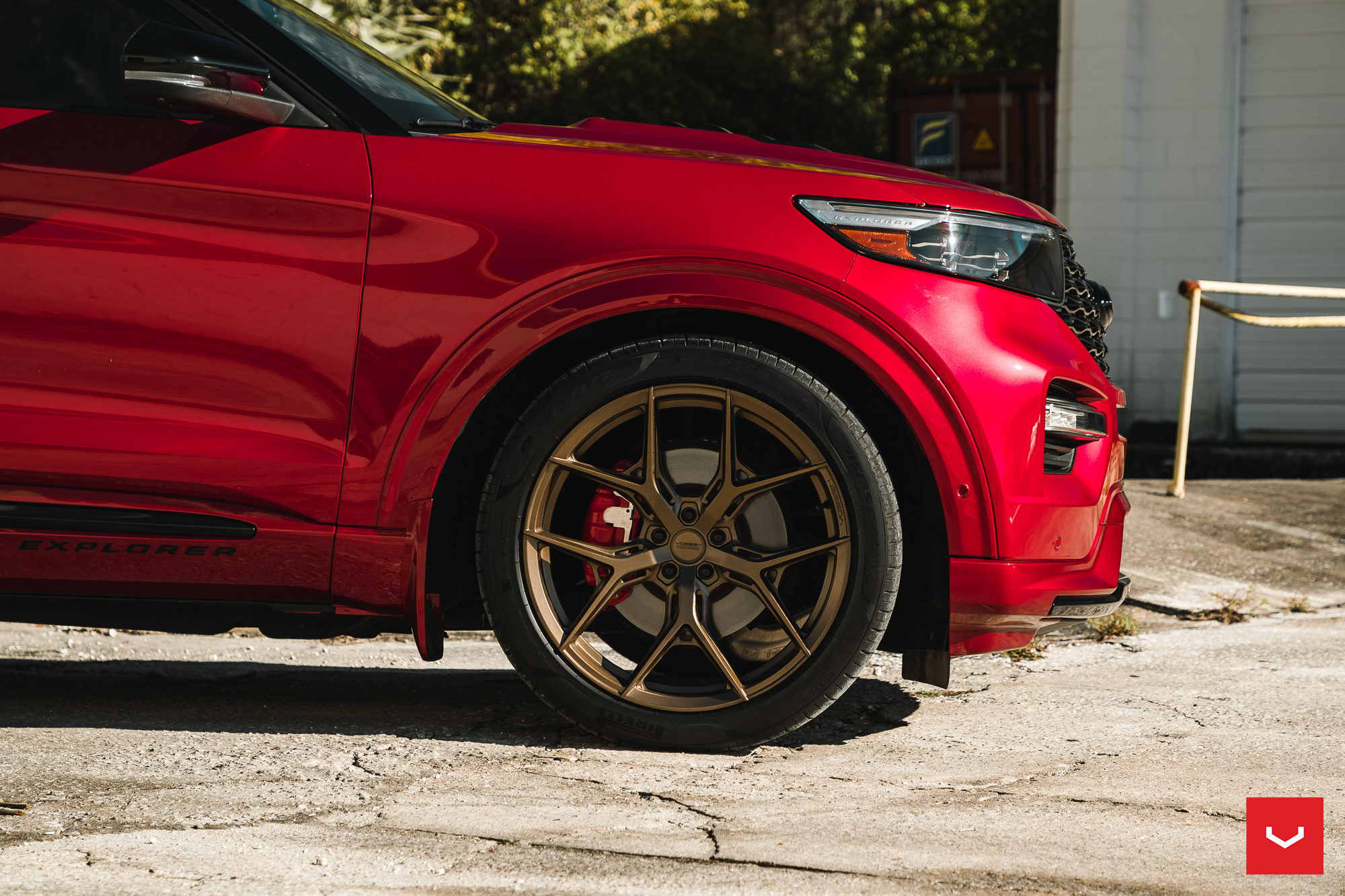 Ford Explorer St Hybrid Forged Series Hf Vossen Wheels