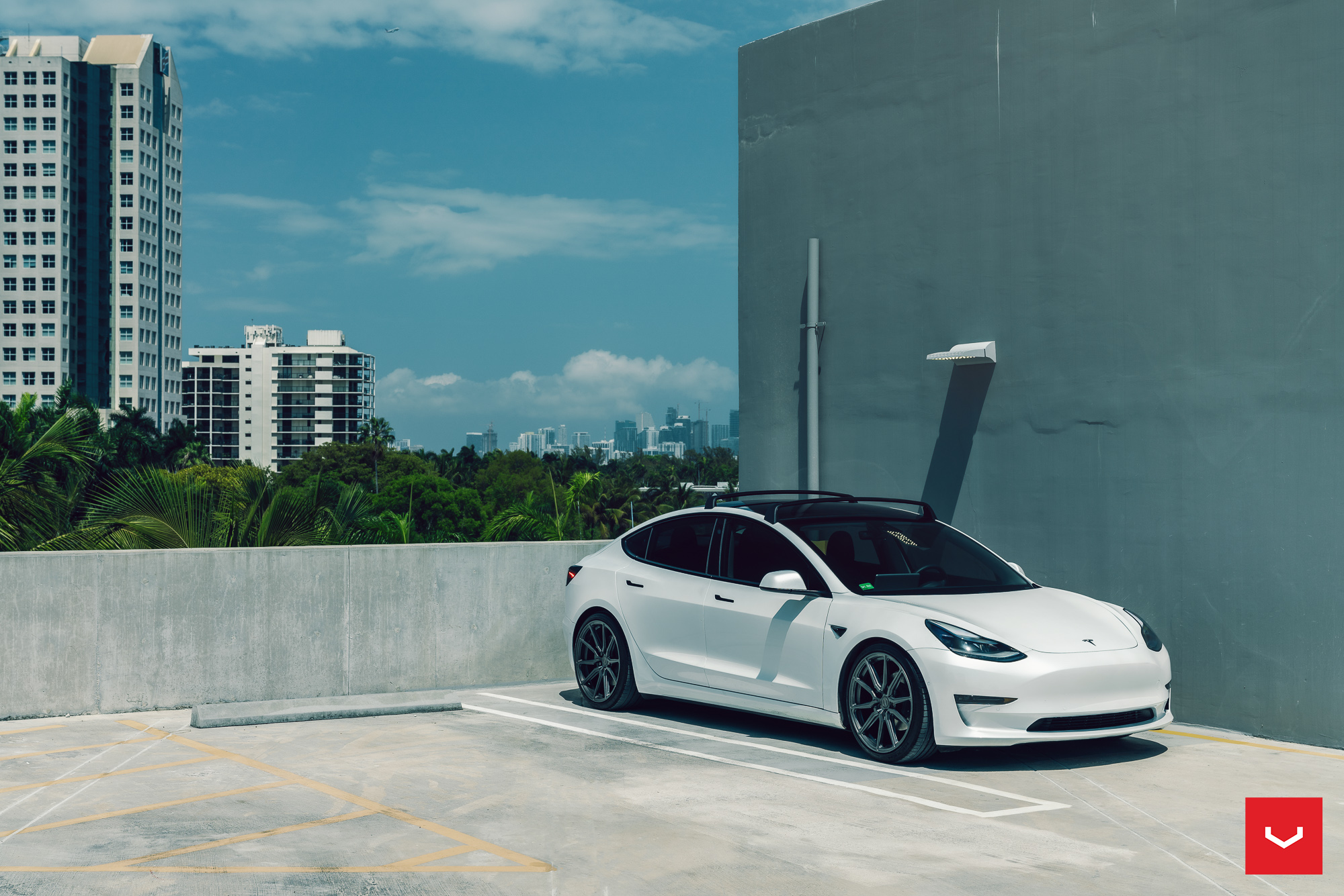 Tesla Model Hybrid Forged Series Hf Vossen Wheels