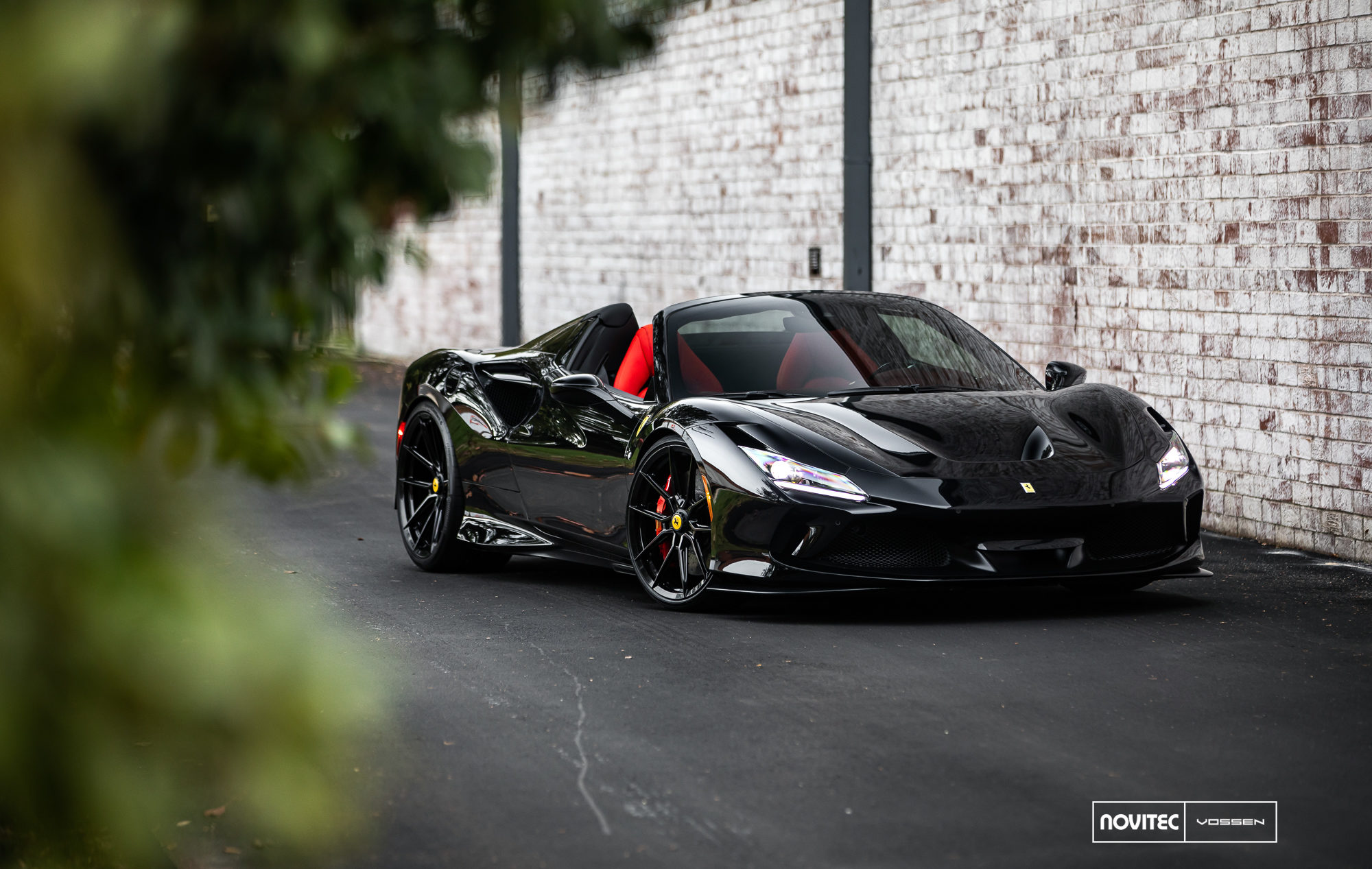 Ferrari F Spider Novitec X Vossen Series Nf Vossen Wheels