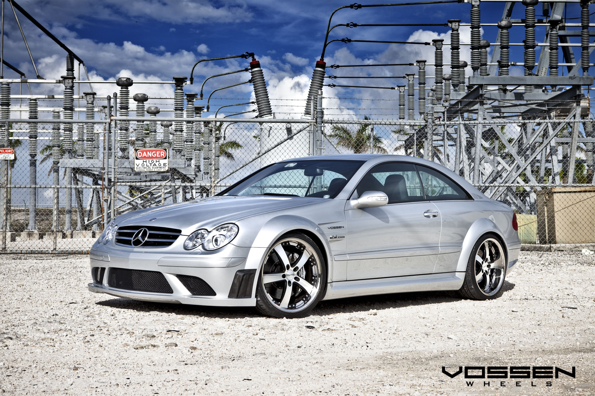 Mercedes Benz Clk Black Series - Vossen Vvs084