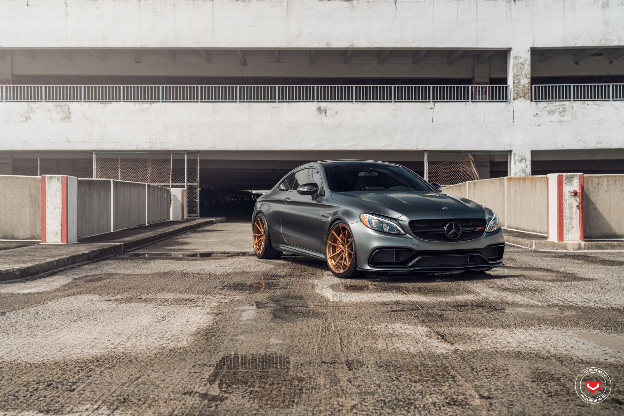 Mercedes Benz C63s Vossen Forged M X Series M X2 Vossen Wheels 4092