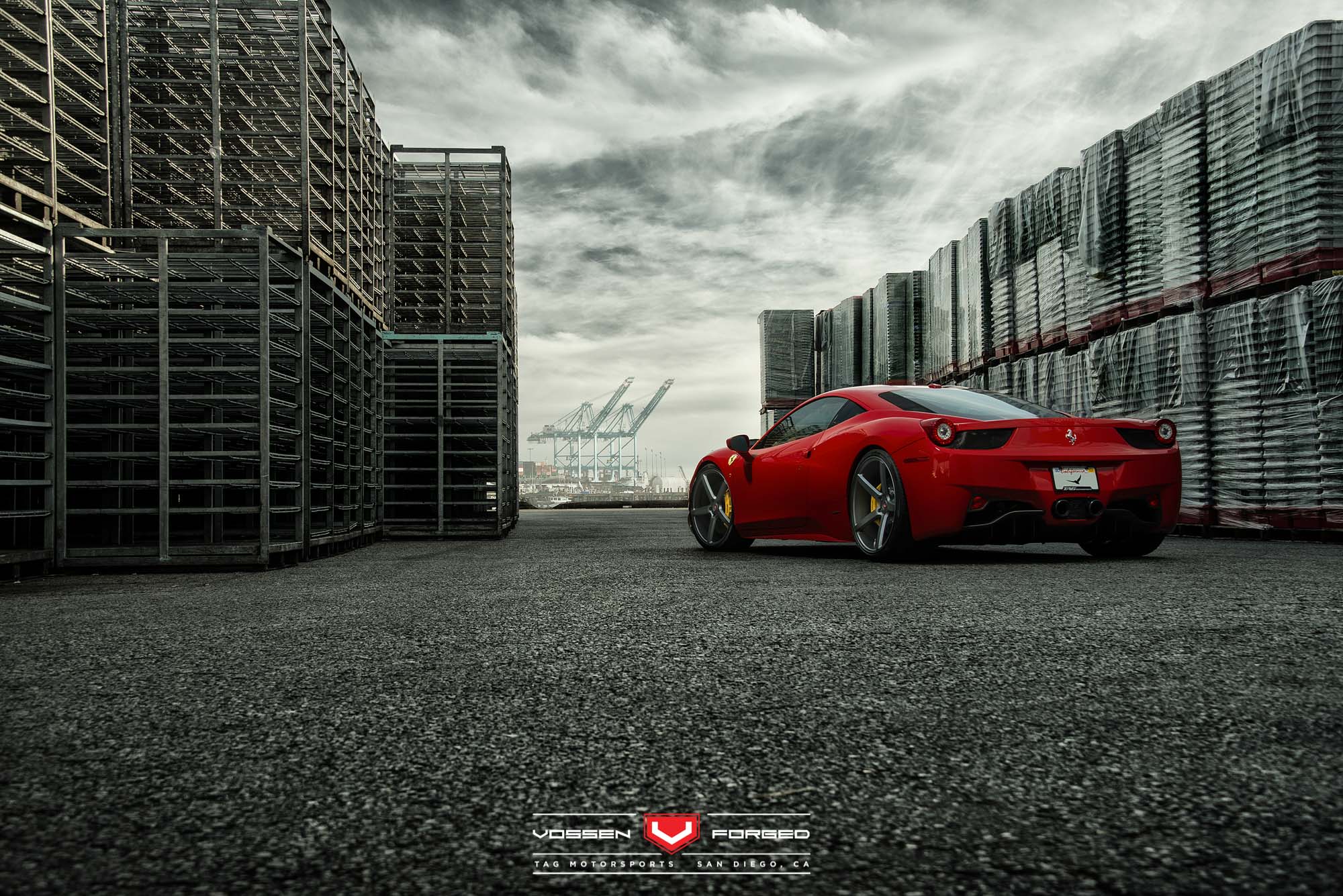 Ferrari 458 on Vossen Forged Precision Series VPS303 Wheels - © Vossen Wheels 2015 - 1006
