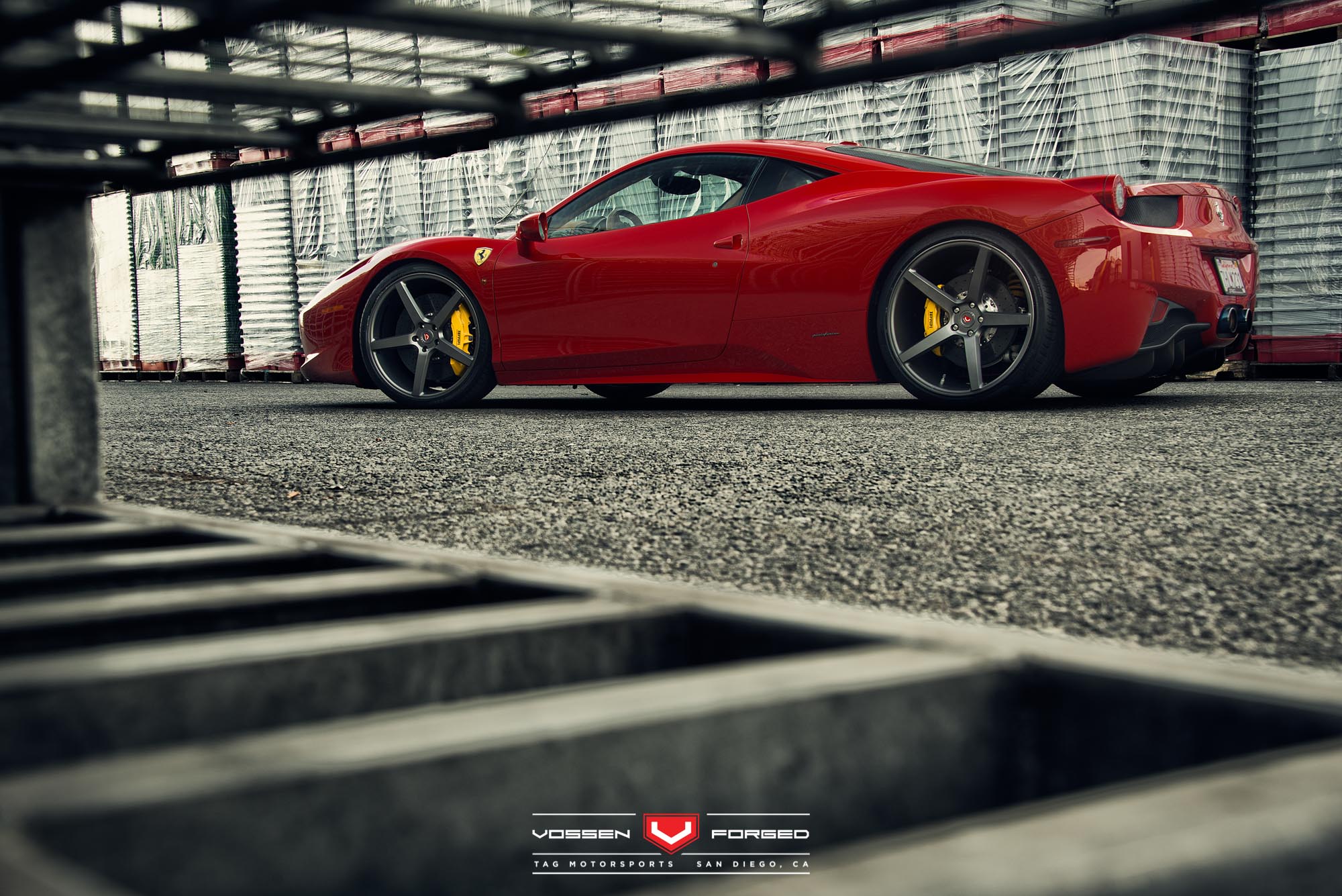 Ferrari 458 on Vossen Forged Precision Series VPS303 Wheels - © Vossen Wheels 2015 - 1007