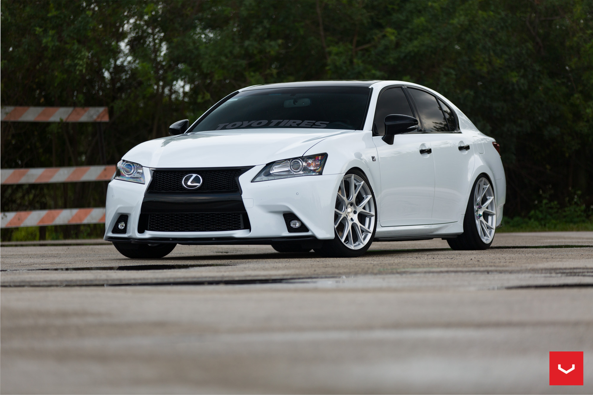 Lexus Gs 350 On Vossen Vfs 6