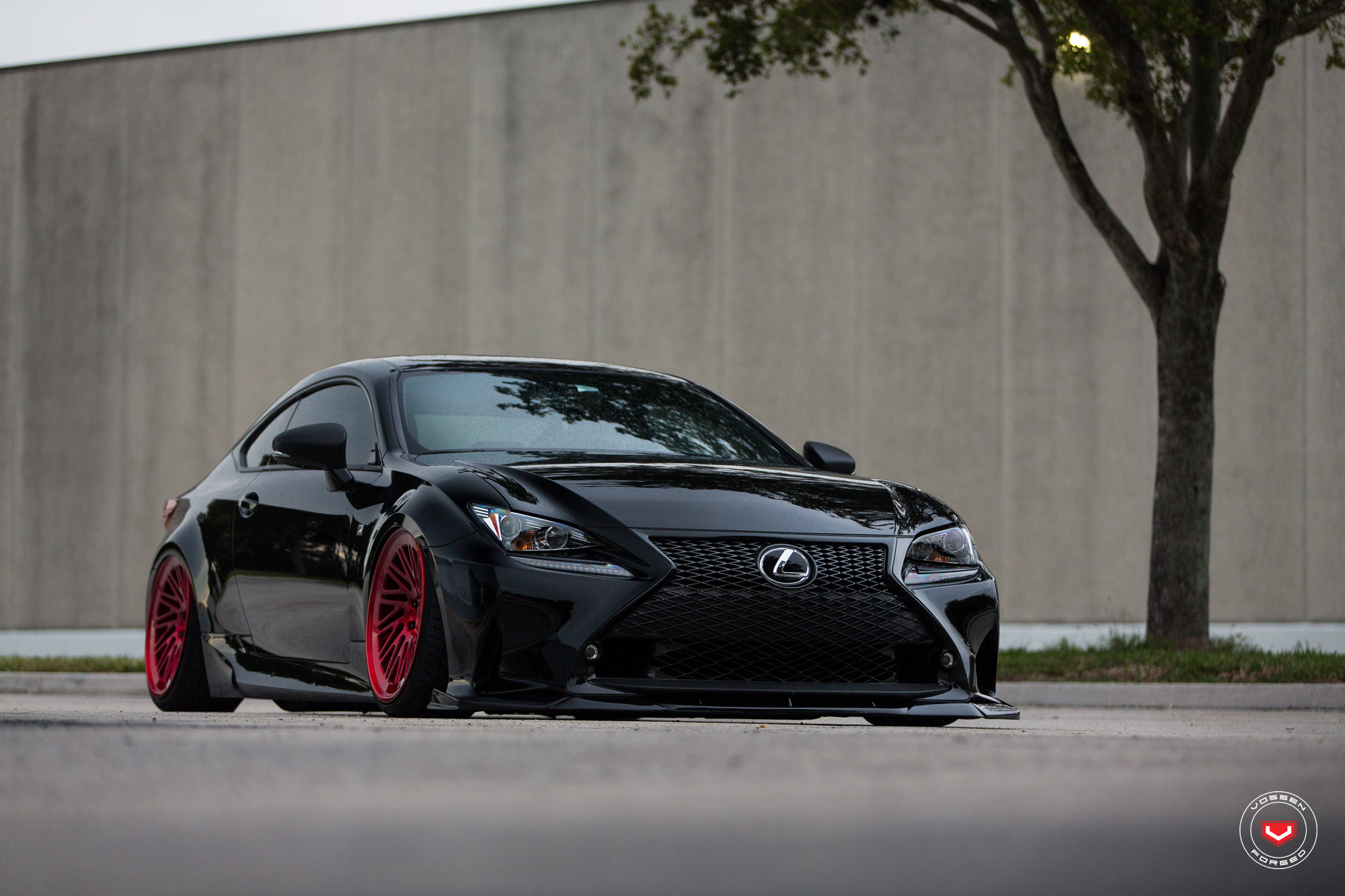 Manny's Lexus RC 350 on new LC-105t Vossen Forged Wheels