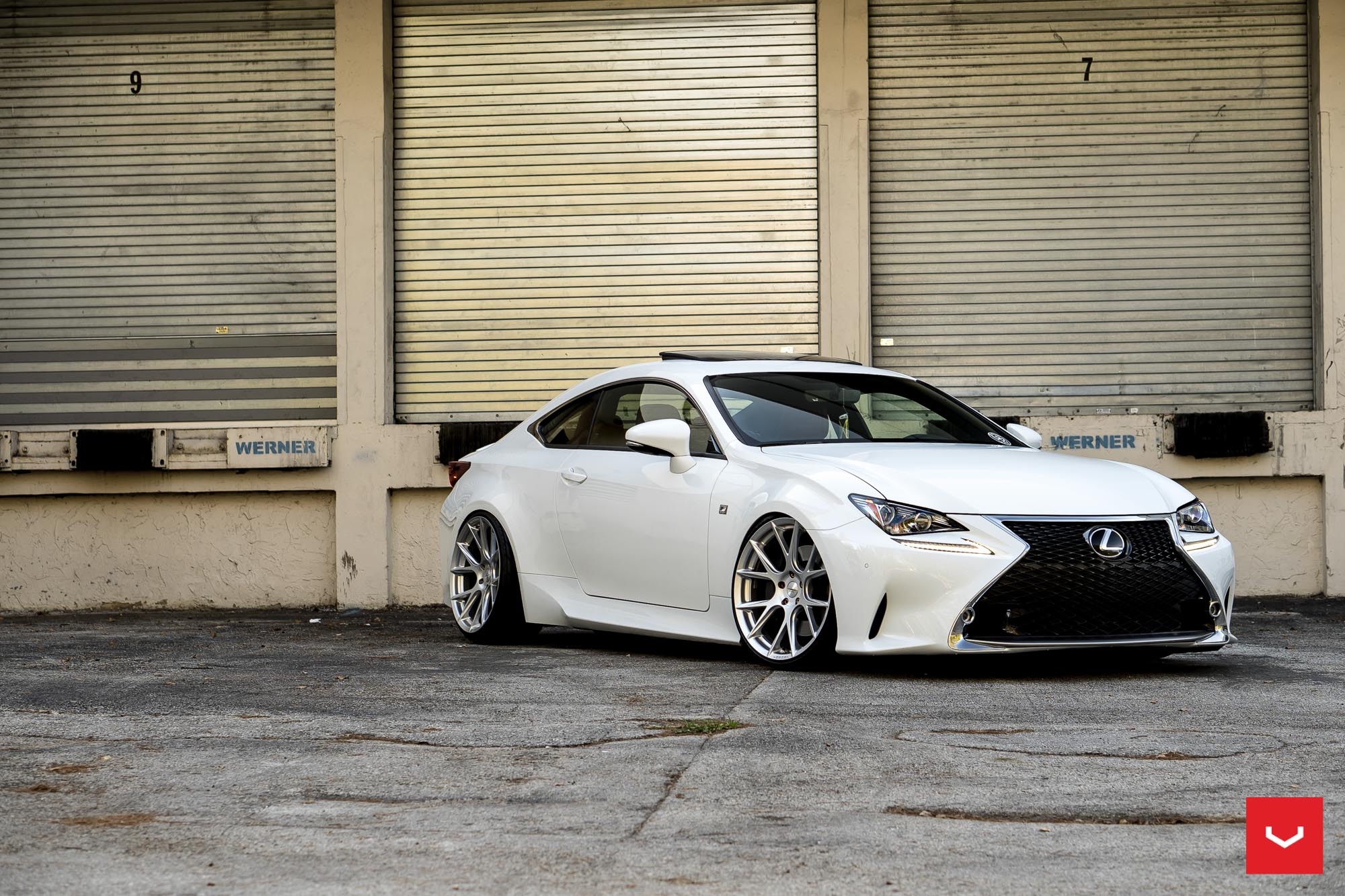 Lexus RC350 - VFS-6 - Silver - © Vossen Wheels 2016 - 1002 - Vossen Wheels