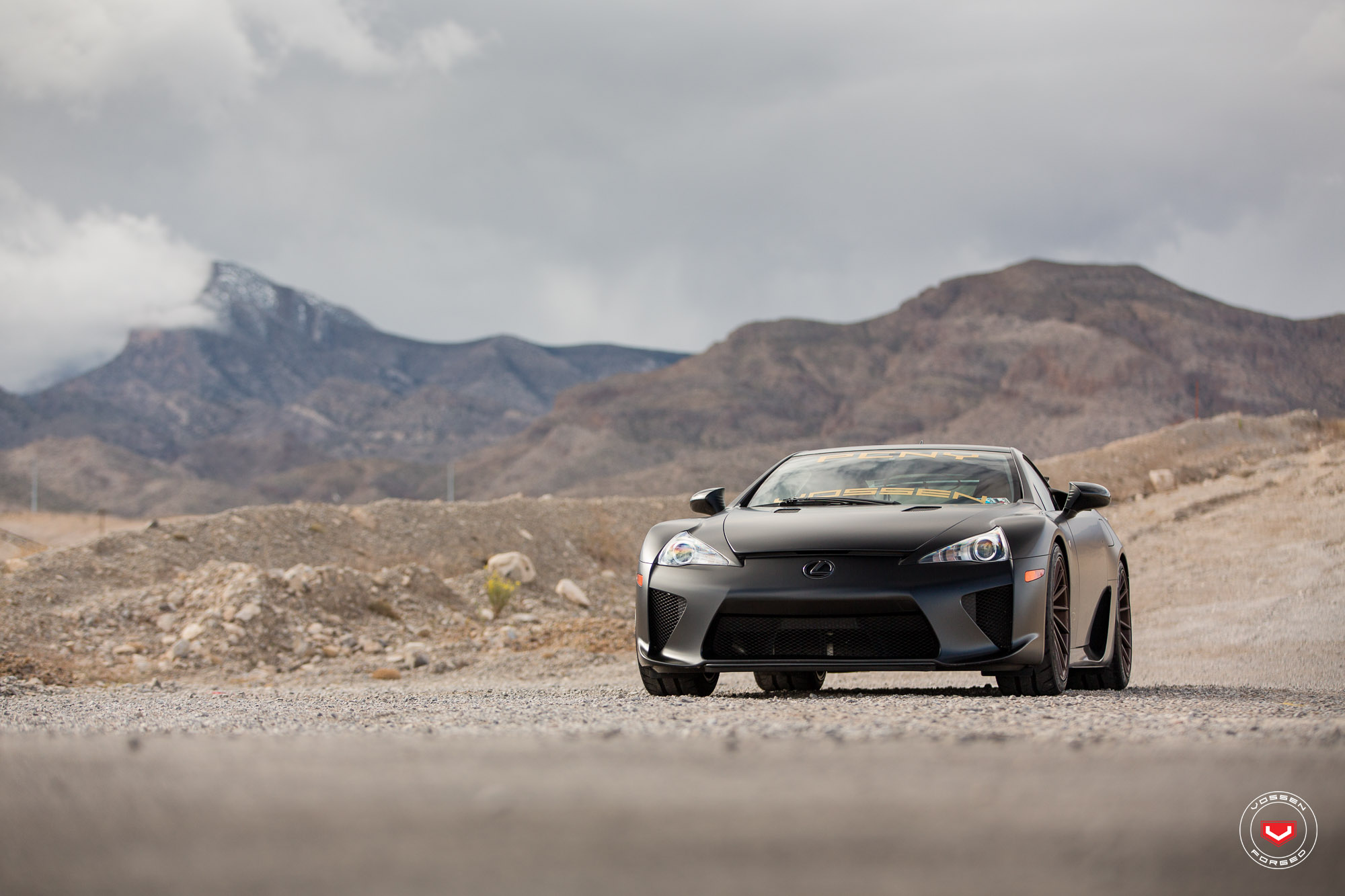 Lexus Lfa By Pcny On Vossen Forged Wheels