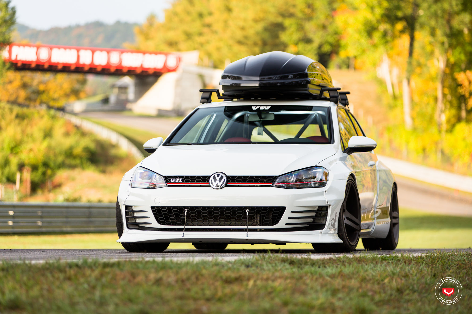 VW GTI RS in Performance VW Magazine - Behind-the-Scenes - Vossen Wheels