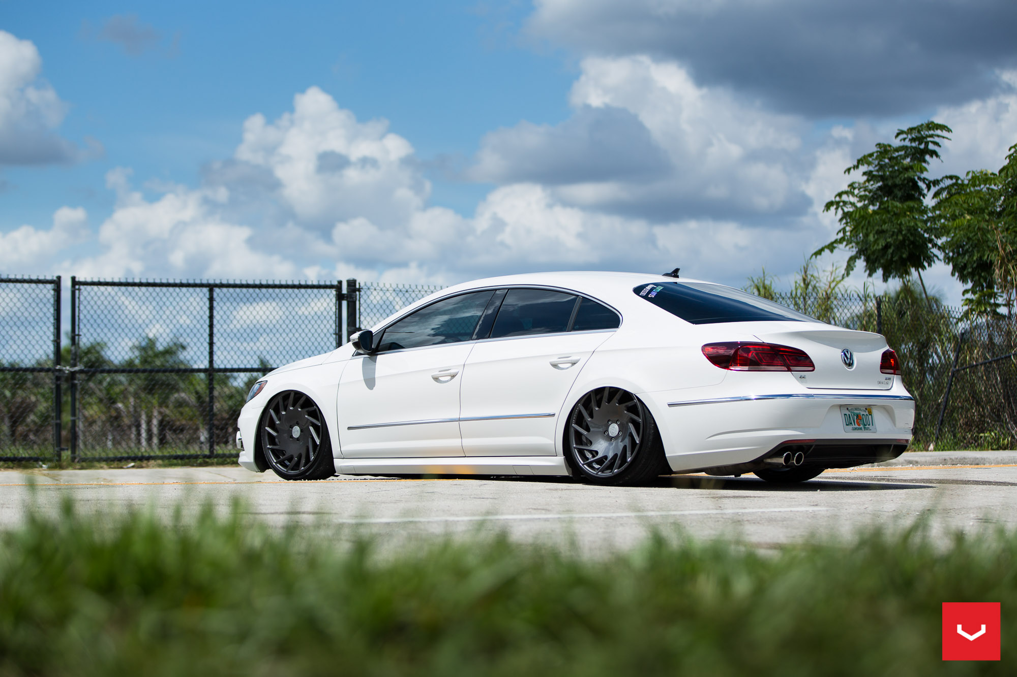 VW CC R-Line on Vossen VLE-1 Wheels