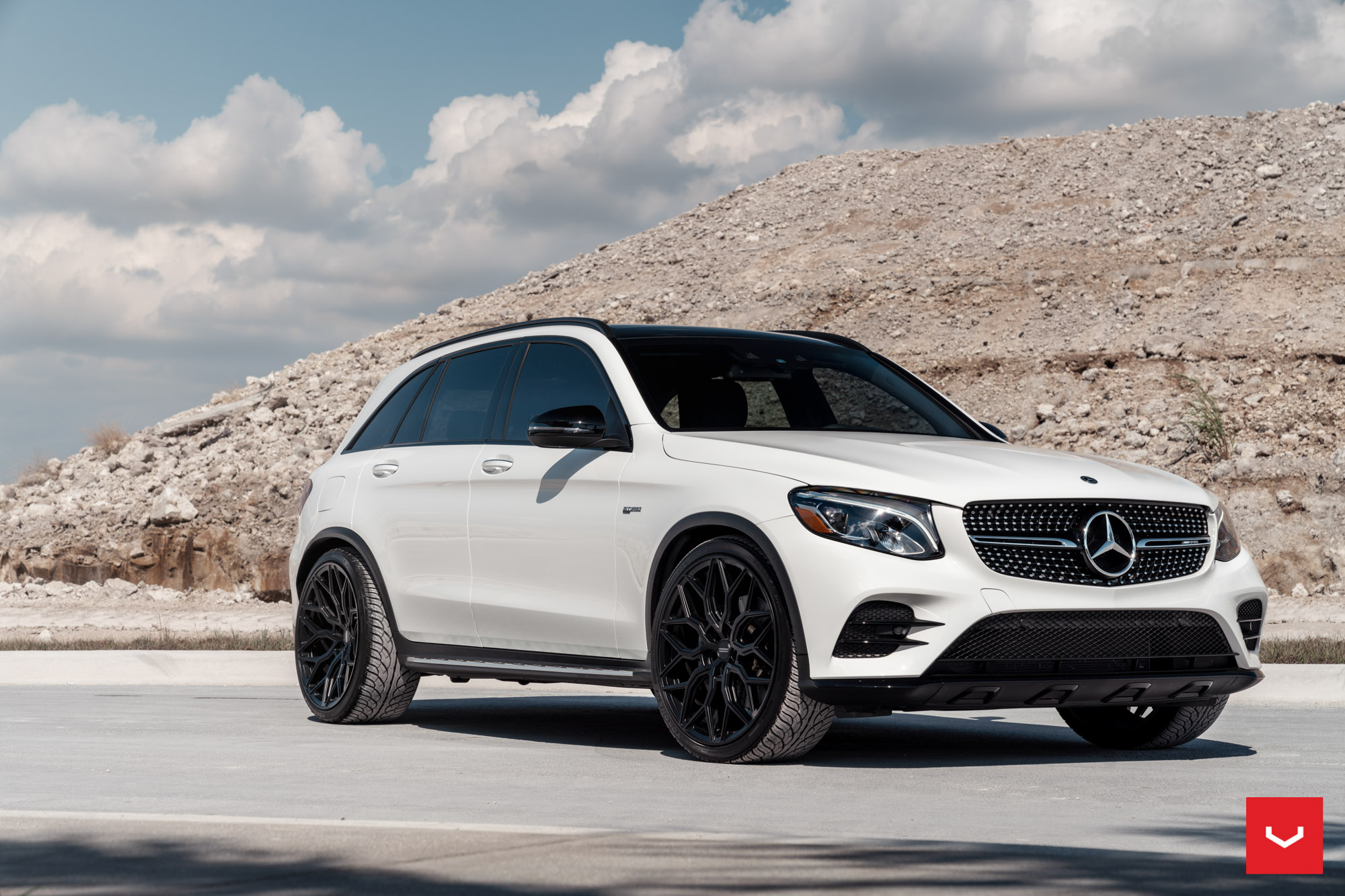 MERCEDES BENZ GLC HYBRID SERIES HF2 Vossen Wheels