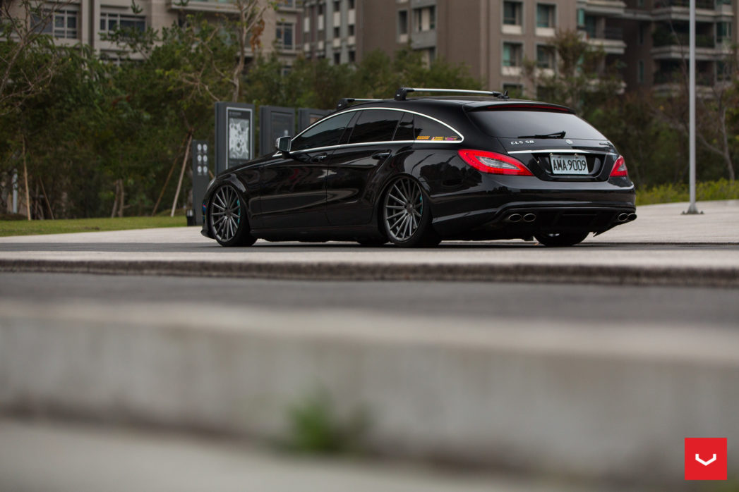 Mercedes Benz Cls 63 Amg Shooting Brake Hybrid Forged Series Vfs 2 Vossen Wheels