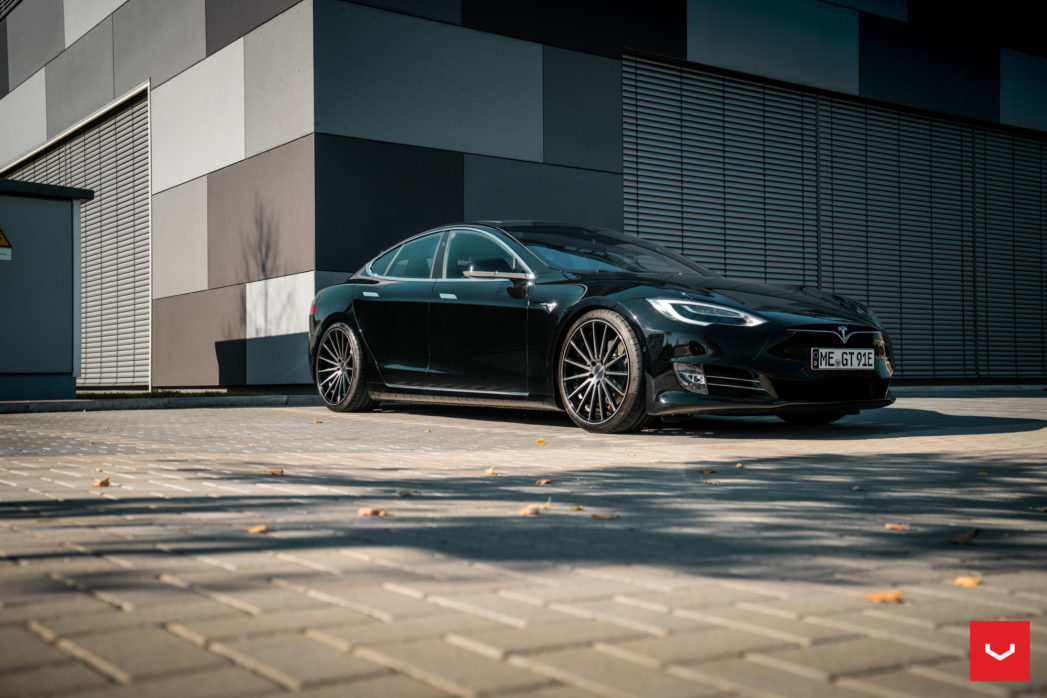 Tesla Model S Hybrid Forged Series Vfs 2 Vossen Wheels