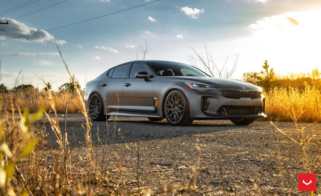 Kia Stinger Gt Hybrid Forged Series Hf 2 Vossen Wheels