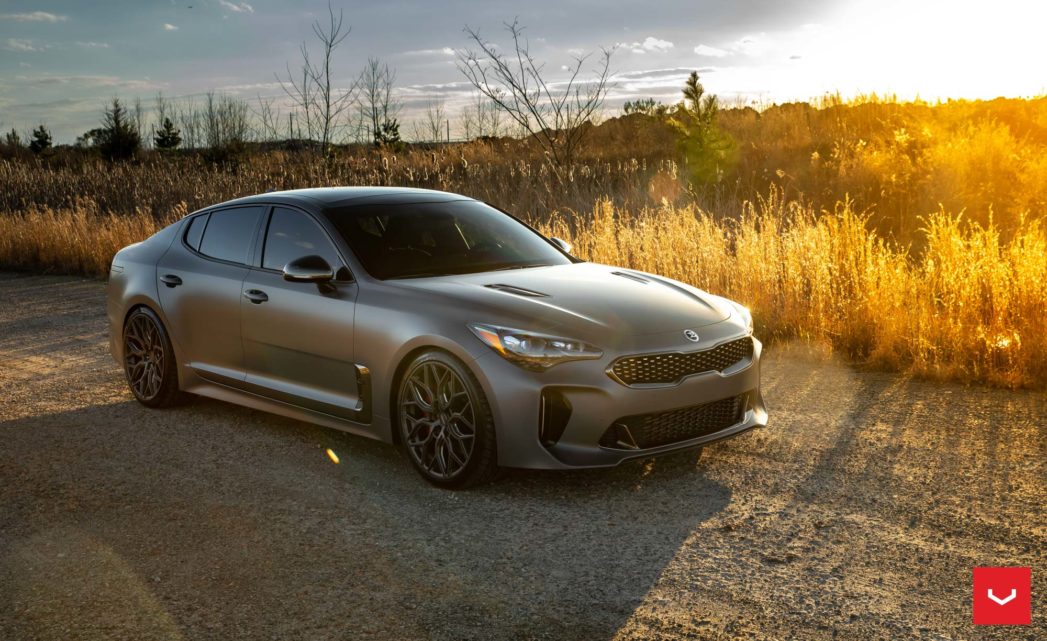 Kia Stinger Gt Hybrid Forged Series Hf 2 Vossen Wheels