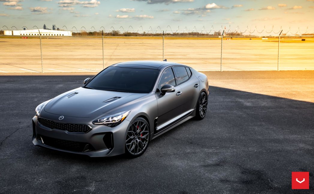 Kia Stinger Gt Hybrid Forged Series Hf 2 Vossen Wheels