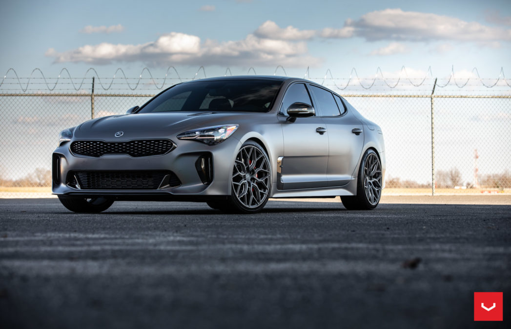 Kia Stinger Gt Hybrid Forged Series Hf 2 Vossen Wheels