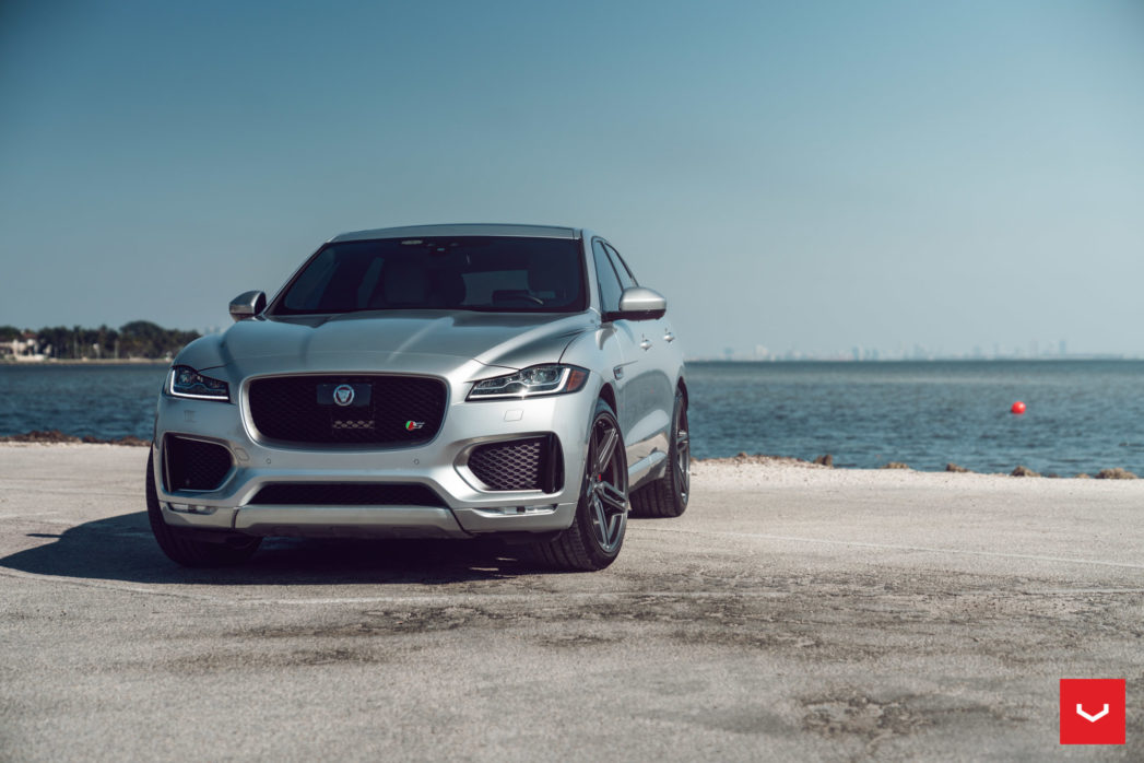 Jaguar F Pace Hybrid Forged Series Hf 1 Vossen Wheels