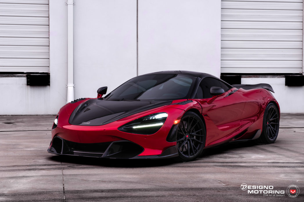 Mclaren 720s Black And Red - Supercars 