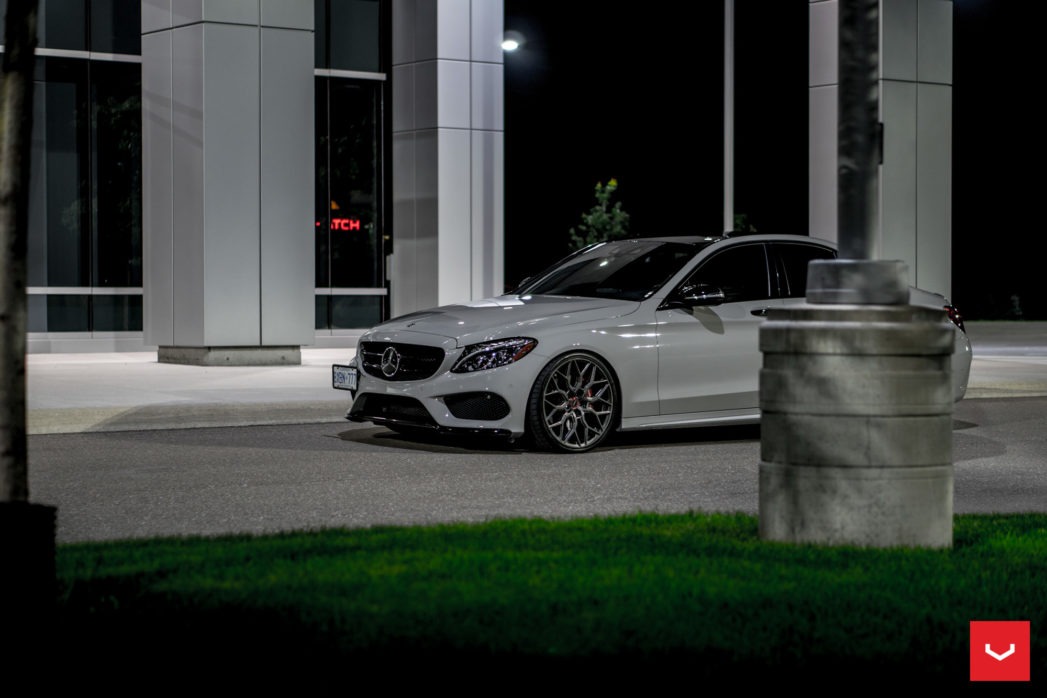 Mercedes Benz C400 Hybrid Forged Hf 2 Vossen Wheels