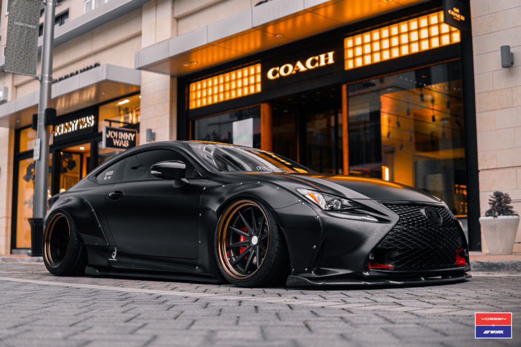 LEXUS RC350 - VOSSEN X WORK SERIES: VWS-1 - Vossen Wheels