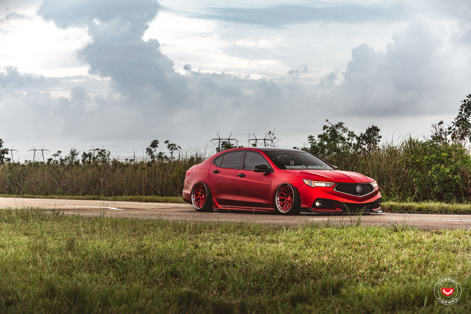 Tlx Aspec Rear ACURA TLX ASPEC - SERIES 17: S17-01 (3-PIECE) - Vossen Wheels