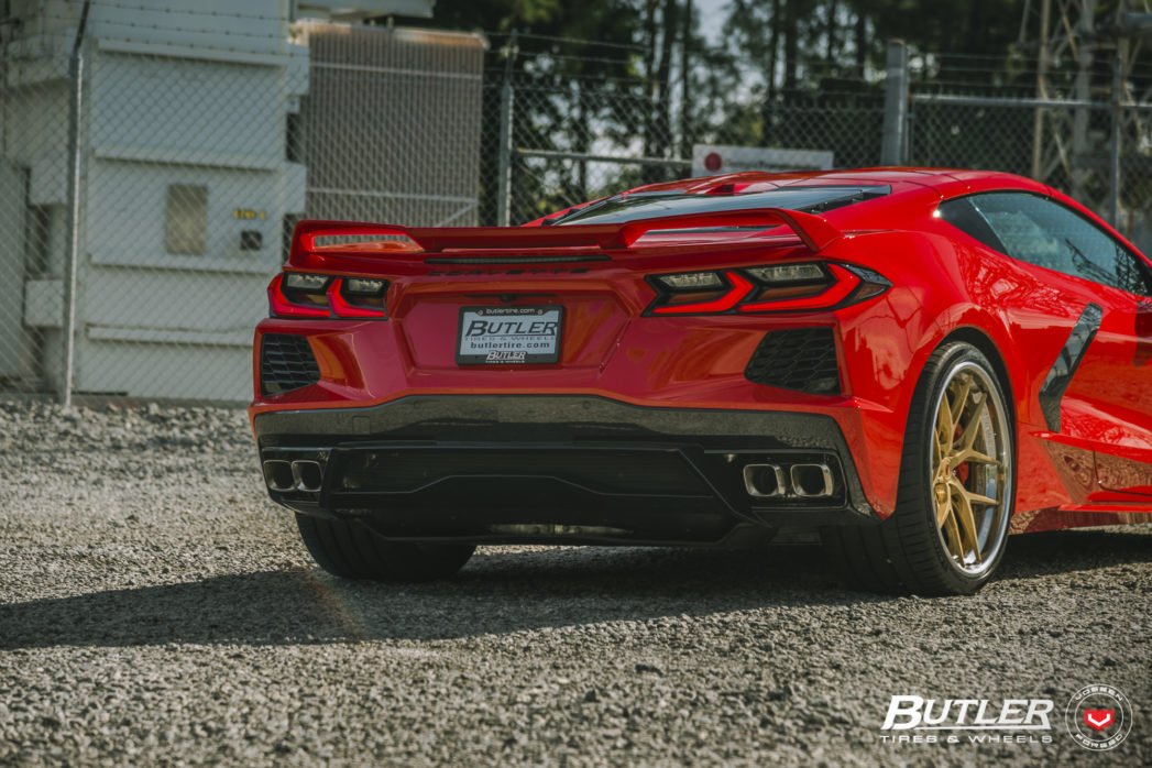 CHEVROLET C8 CORVETTE - SERIES 21: S21-01 (3-PIECE) - Vossen Wheels