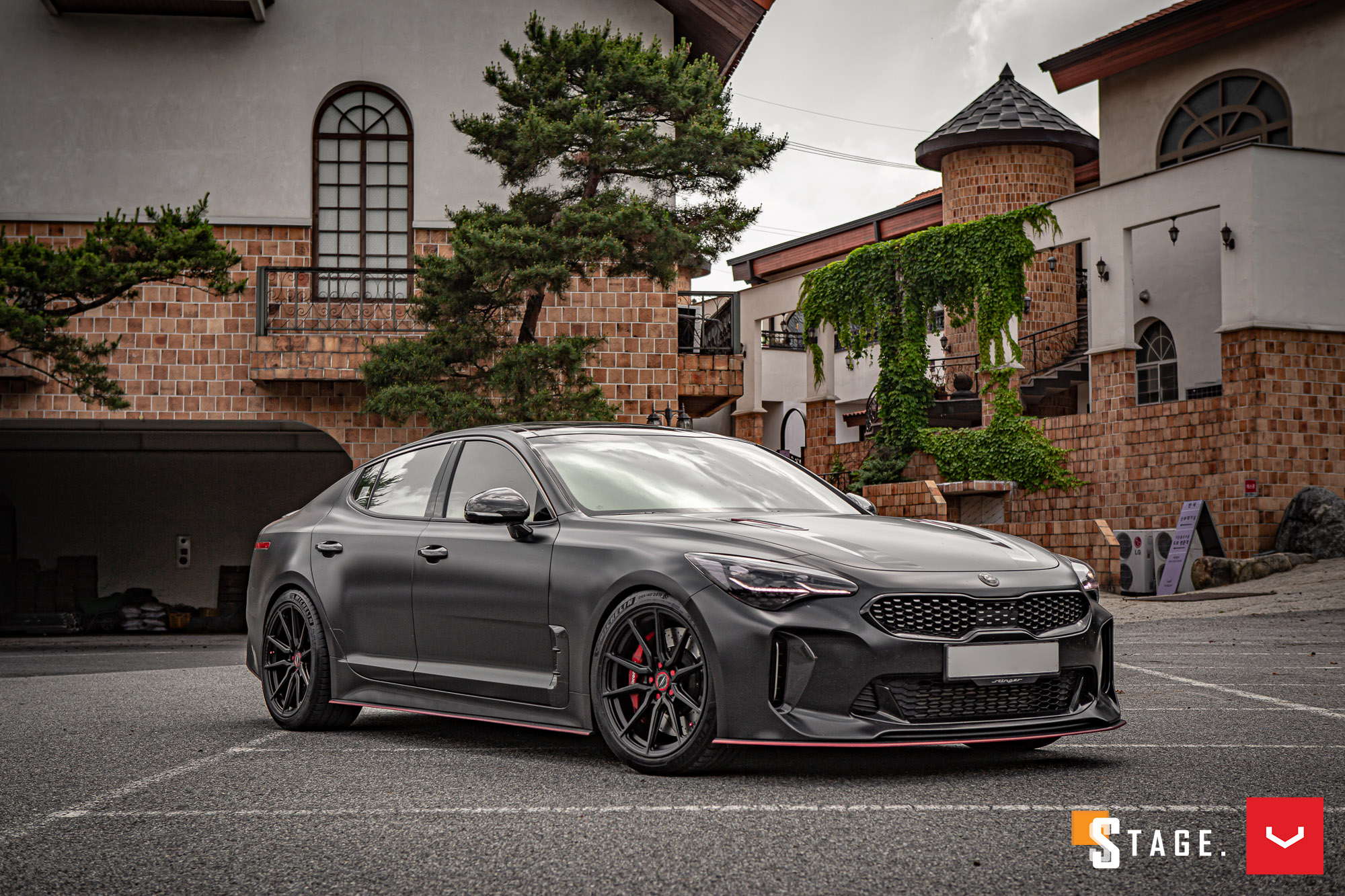 KIA STINGER HYBRID SERIES HF3 Vossen Wheels