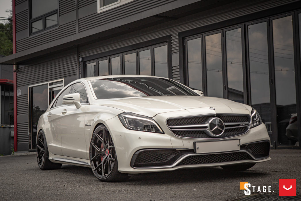 Mercedes Cls 63 Amg Hybrid Forged Series Hf 5 Vossen Wheels