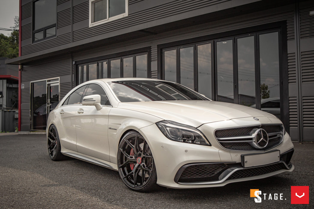 Mercedes Cls 63 Amg Hybrid Forged Series Hf 5 Vossen Wheels