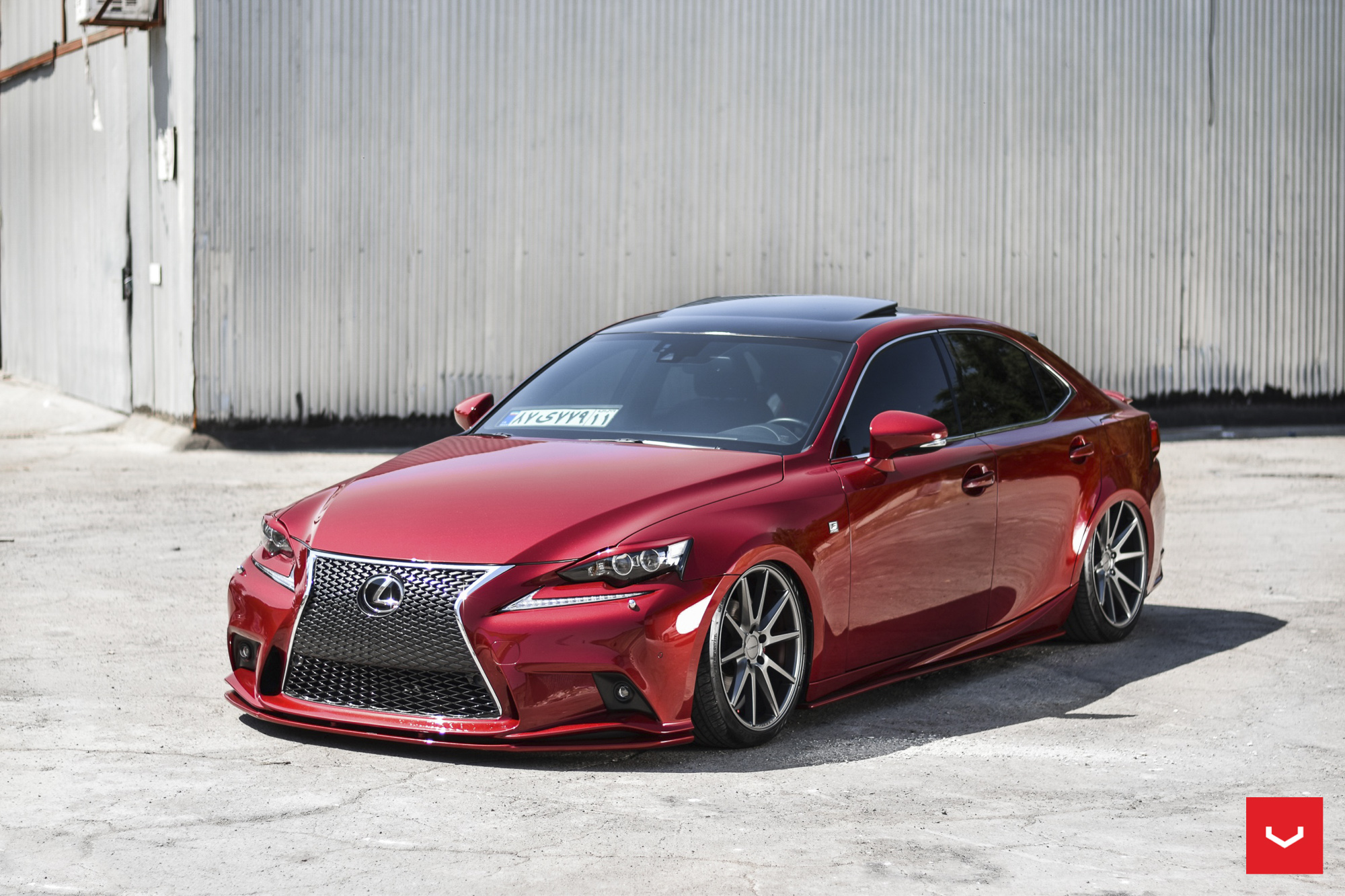 Lexus Is Hybrid Forged Series Vfs Vossen Wheels