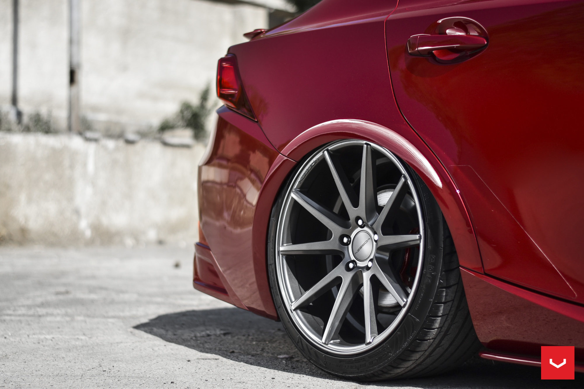 Lexus Is Hybrid Forged Series Vfs Vossen Wheels