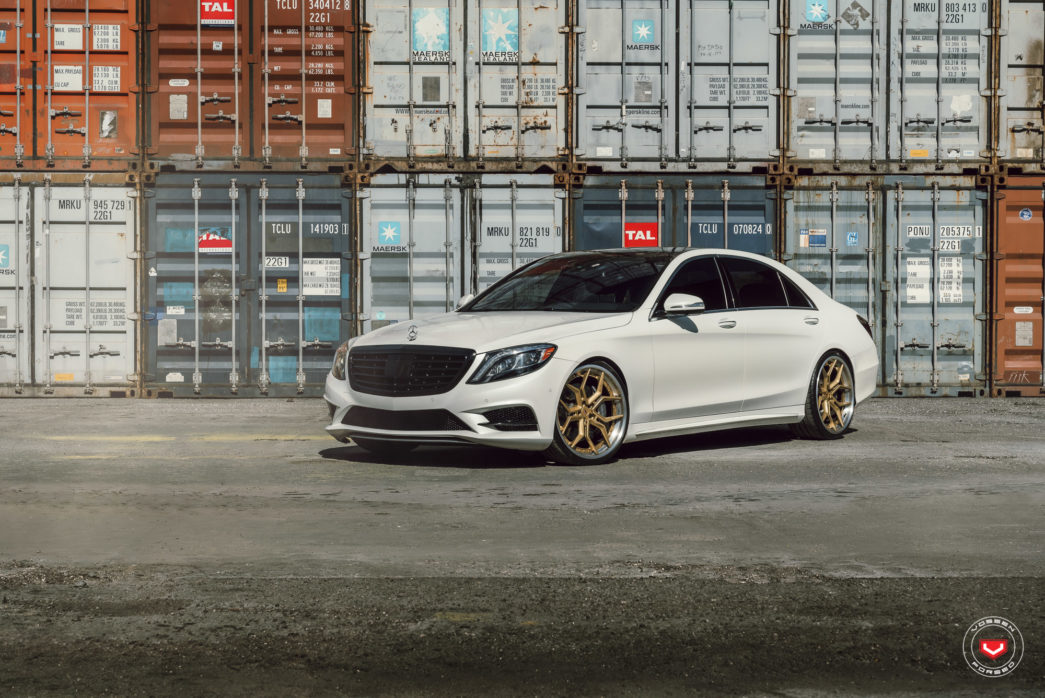 Mercedes S550 Evo Series Evo 3 3 Piece Vossen Wheels