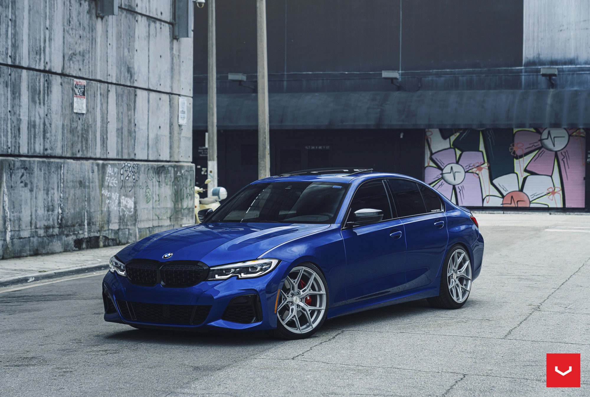 BMW M340i HYBRID SERIES HF5 Vossen Wheels