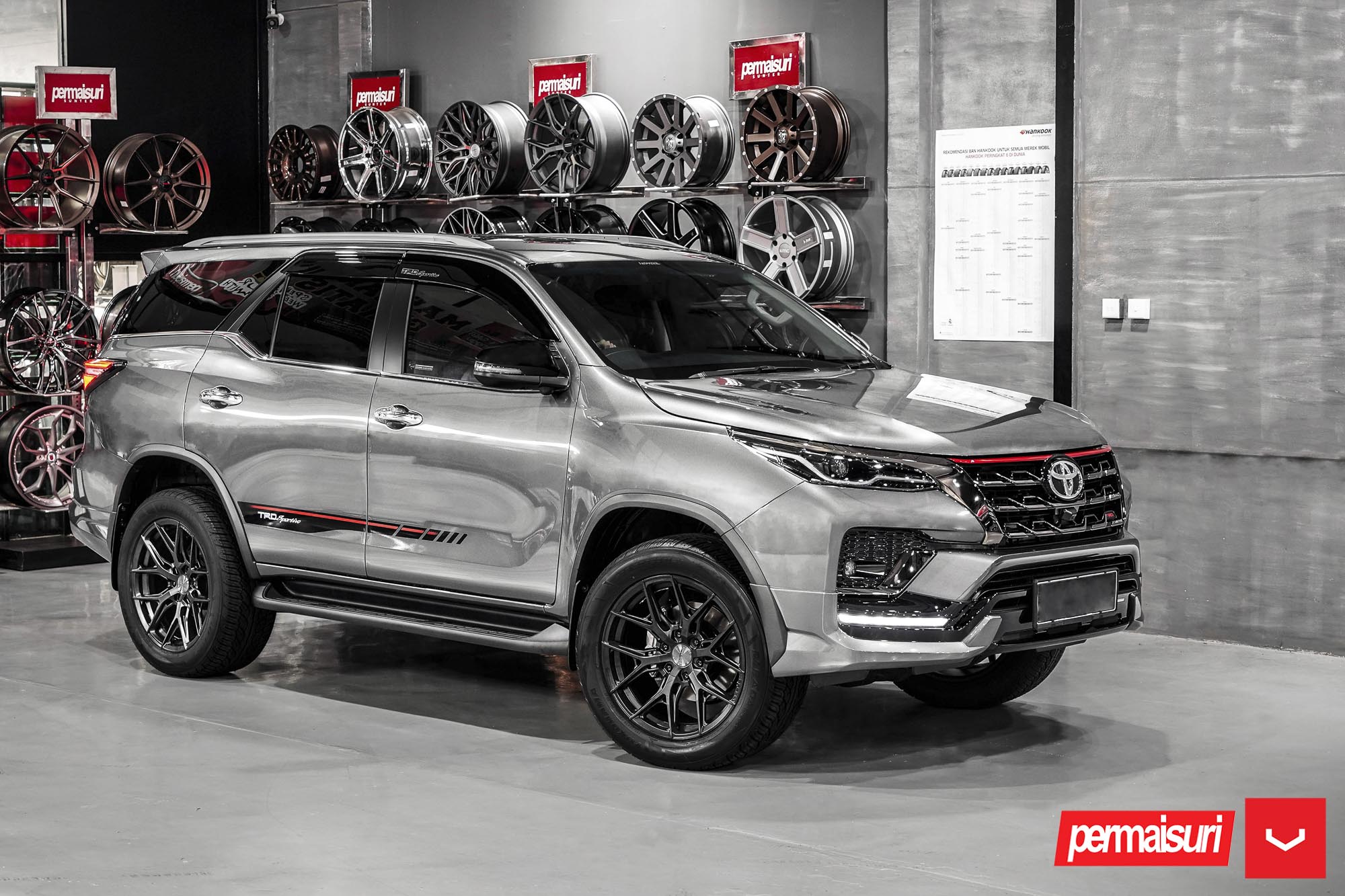 TOYOTA FORTUNER TRD SPORTIVO - HYBRID FORGED SERIES: HF6-4