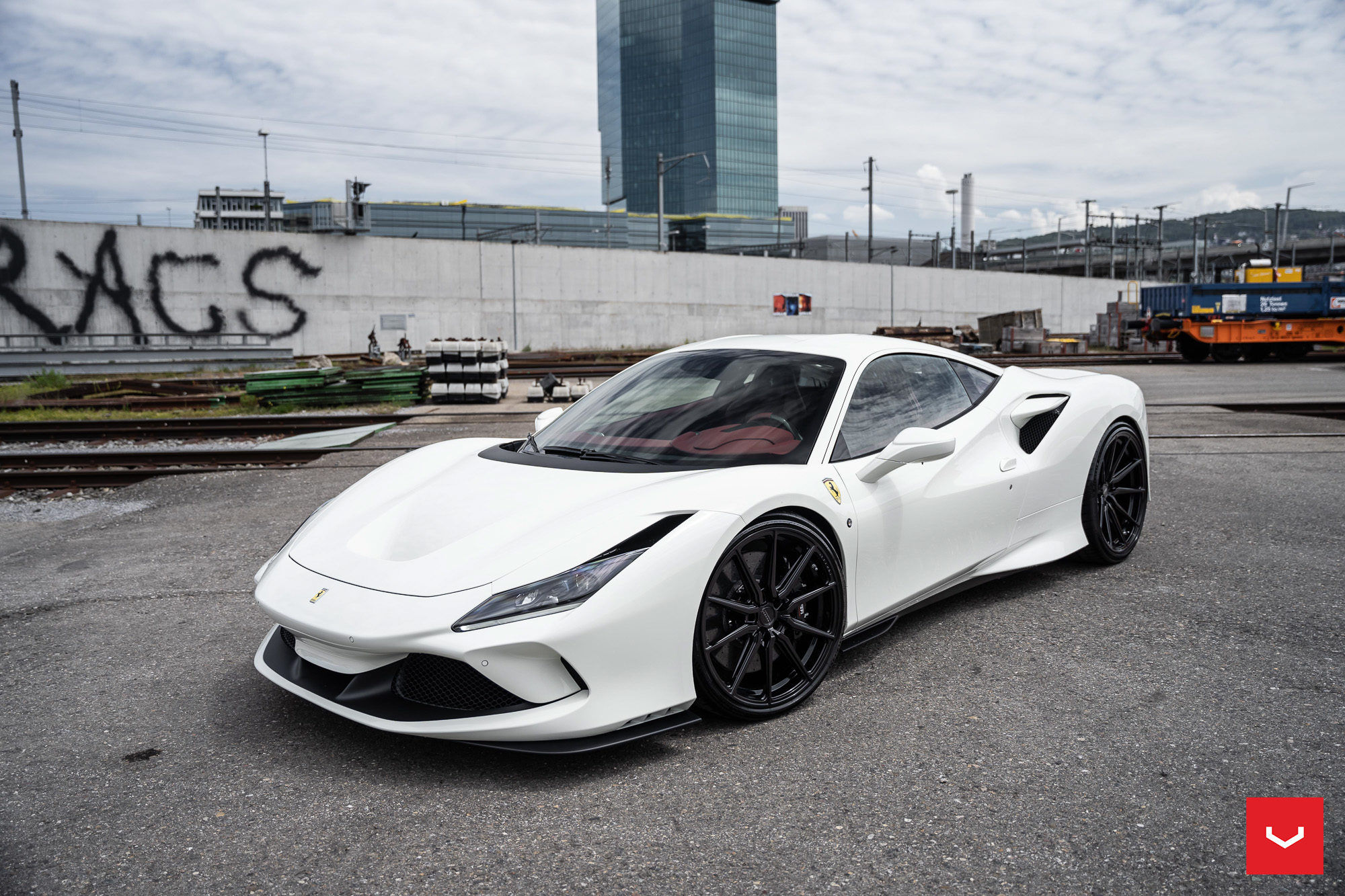 Ferrari F8 Tributo Hybrid Forged Series Hf 3 Vossen Wheels