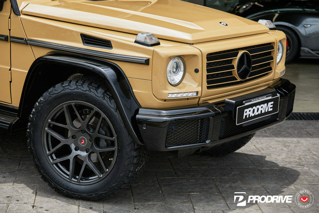 mercedes g wagon precision series vps 315 vossen wheels