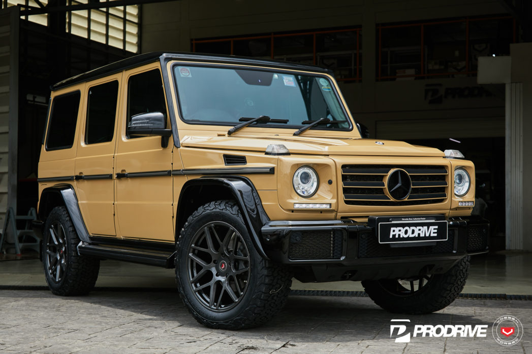 mercedes g wagon precision series vps 315 vossen wheels