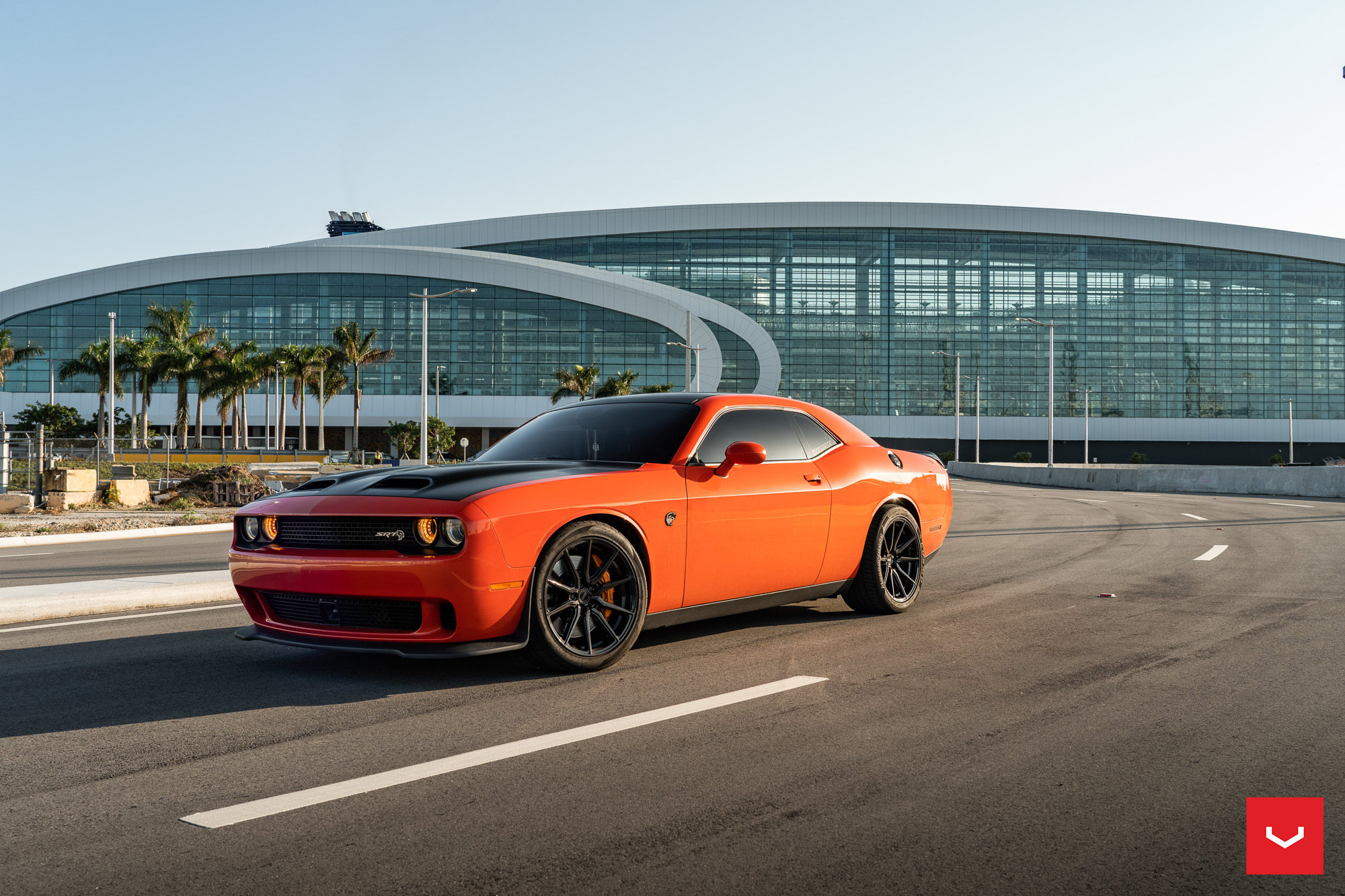 DODGE CHALLENGER HELLCAT - HYBRID FORGED SERIES: HF-3 - Vossen Wheels