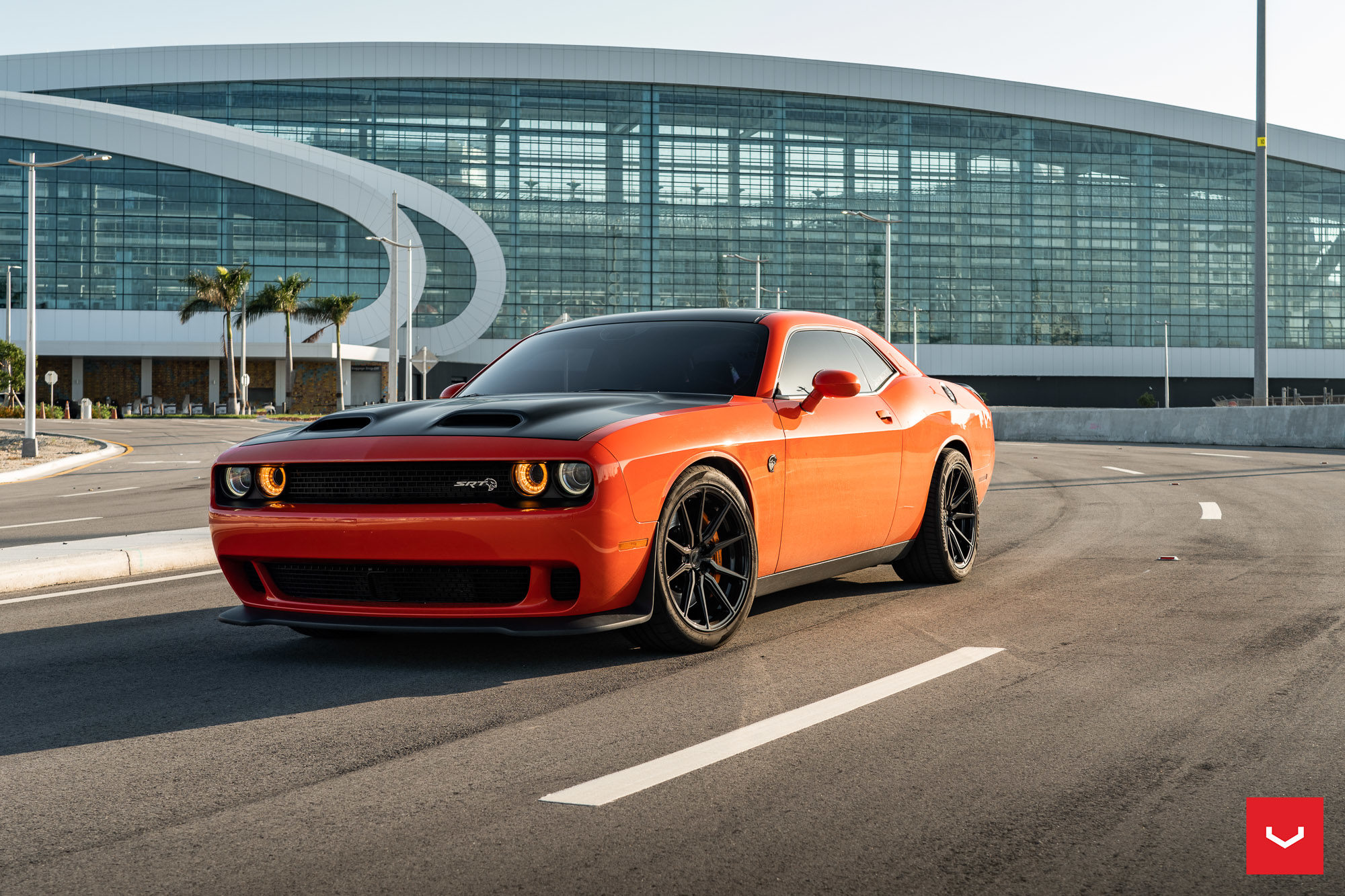 DODGE CHALLENGER HELLCAT - HYBRID FORGED SERIES: HF-3 - Vossen Wheels