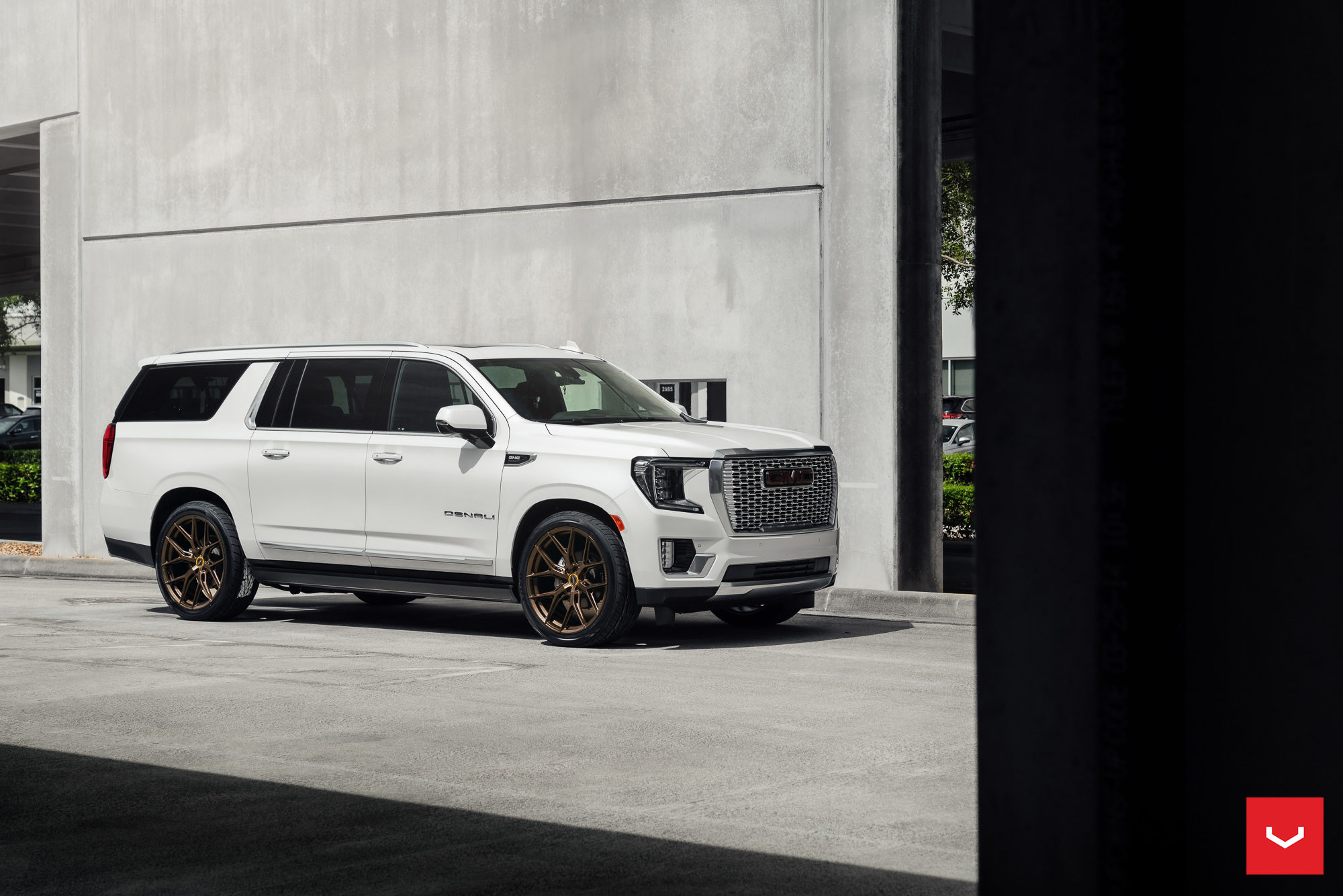 Gmc Yukon Denali Hybrid Forged Series Hf6 4 Vossen Wheels 0499