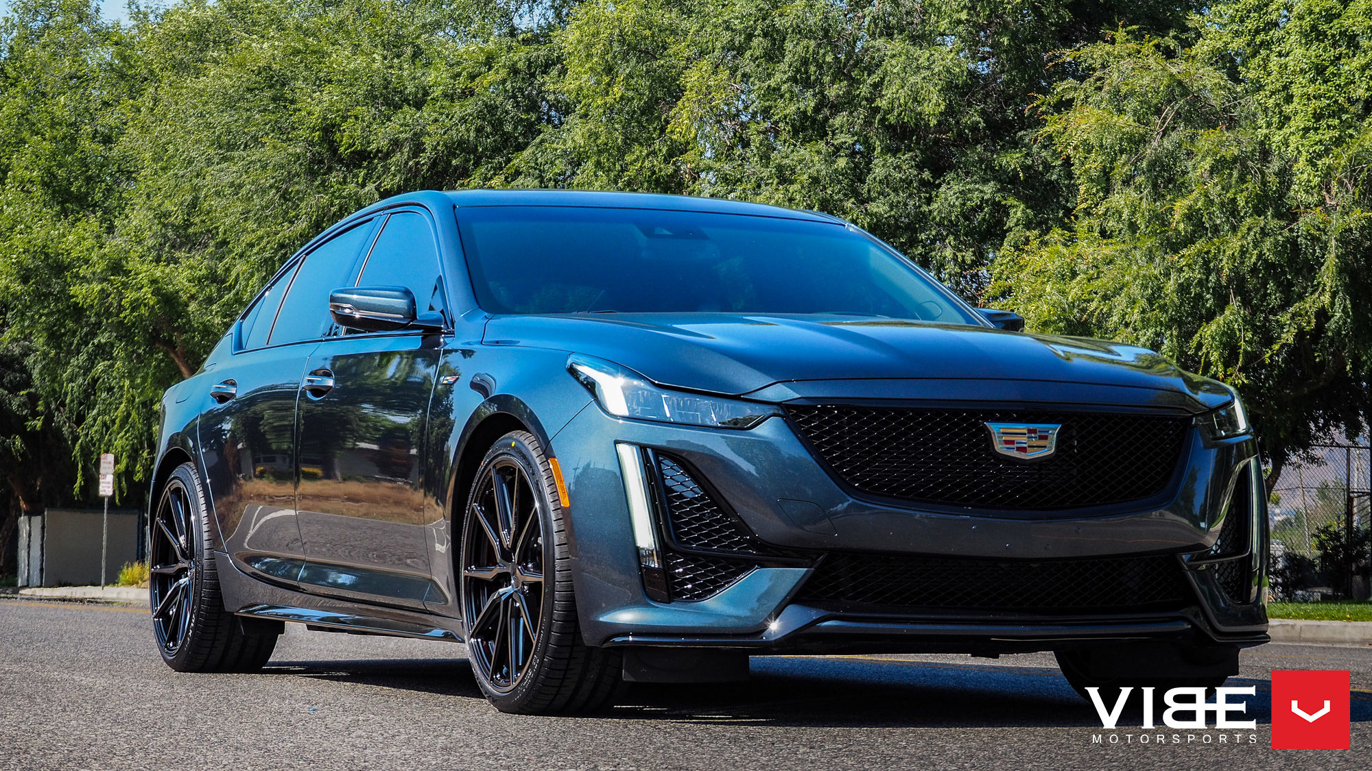 Cadillac Ct5v - Hybrid Forged Series: Hf-3 - Vossen Wheels