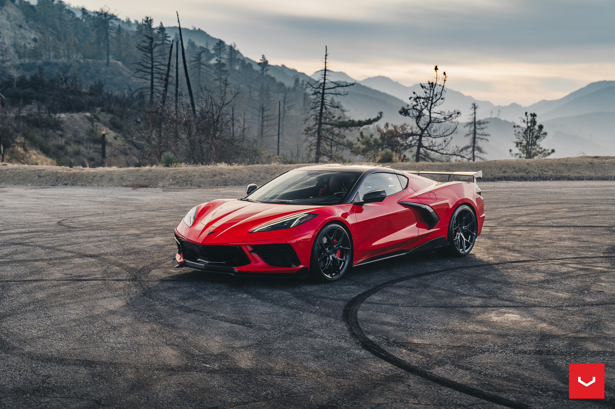 CHEVROLET CORVETTE C8 - HYBRID FORGED SERIES: HF-5 - Vossen Wheels