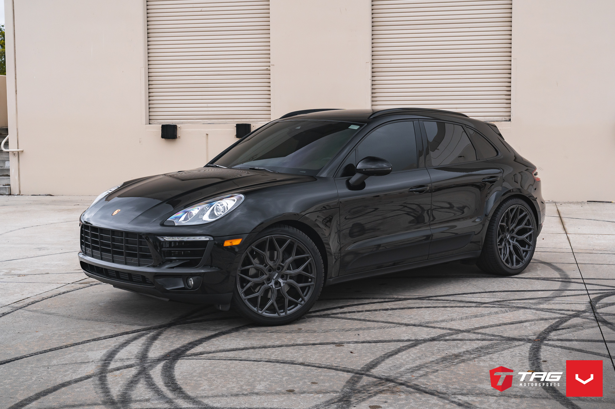 Porsche Macan Hybrid Forged Series Hf Vossen Wheels