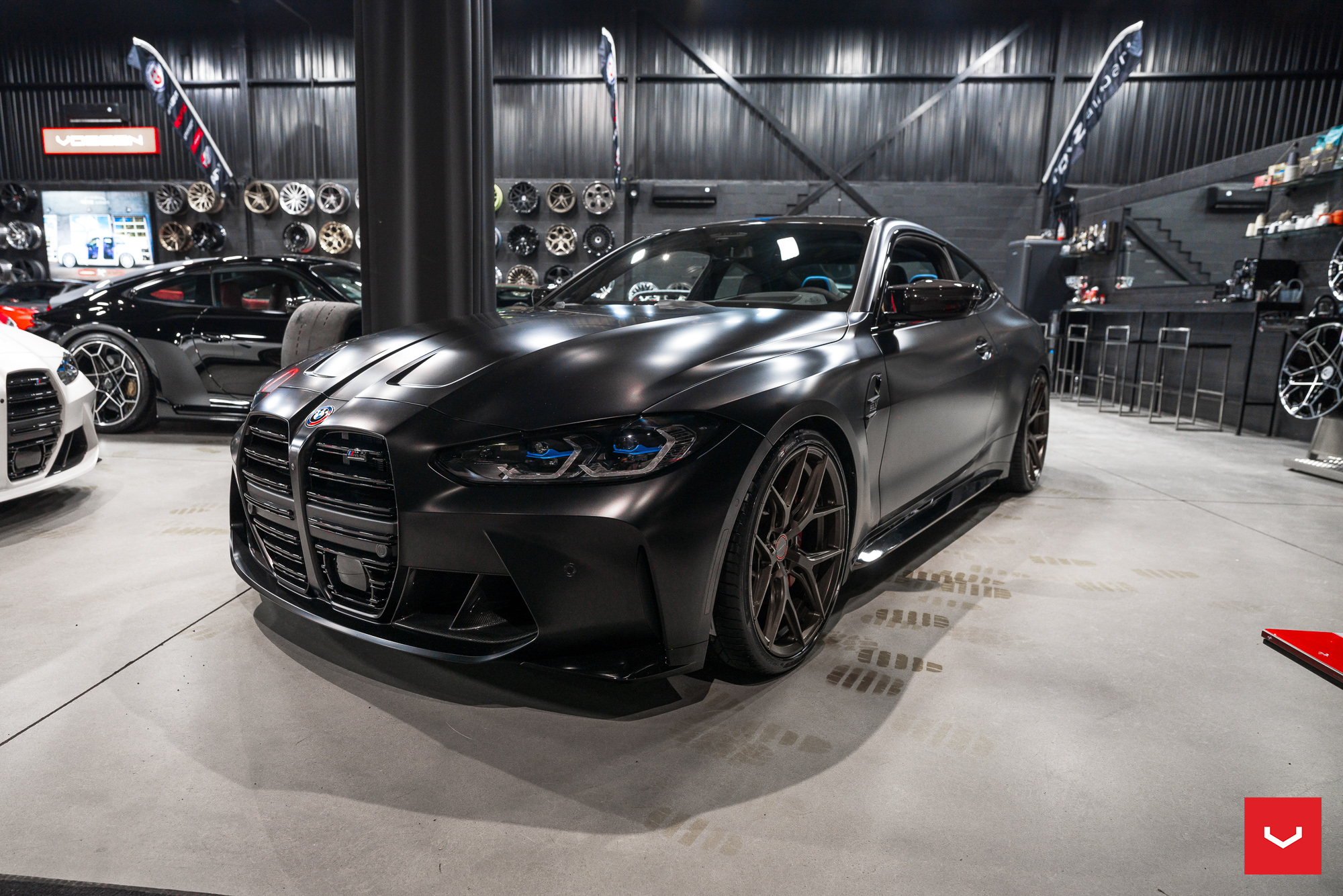 BMW M4 KITH EDITION - HYBRID FORGED SERIES: HF-5 - Vossen Wheels