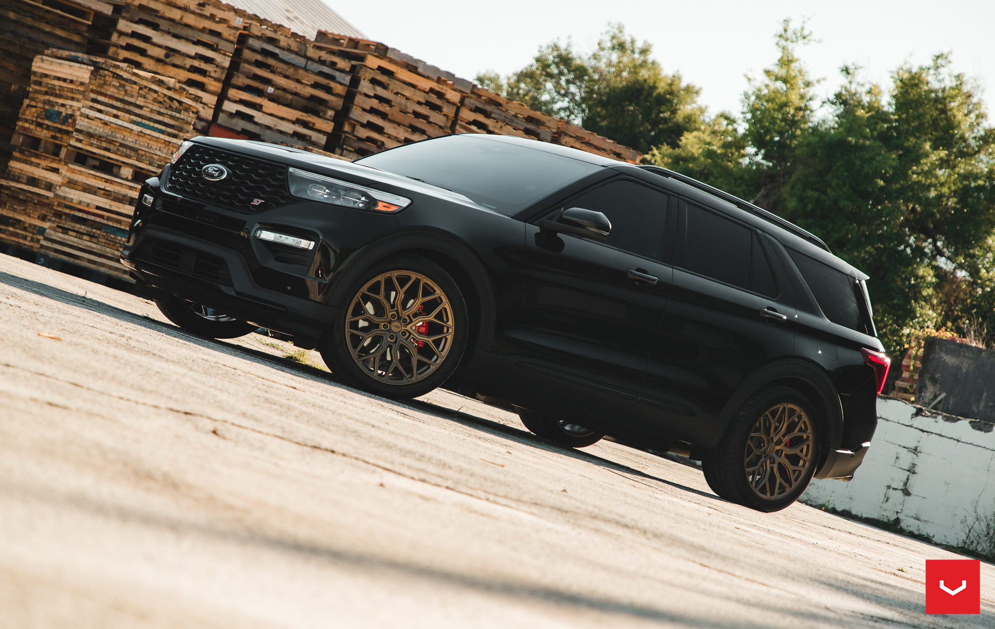 Ford Explorer St Hybrid Forged Series Hf Vossen Wheels