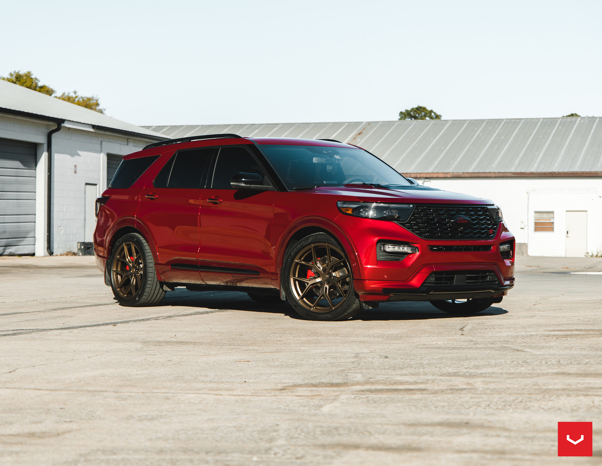 Ford Explorer St Hybrid Forged Series Hf Vossen Wheels