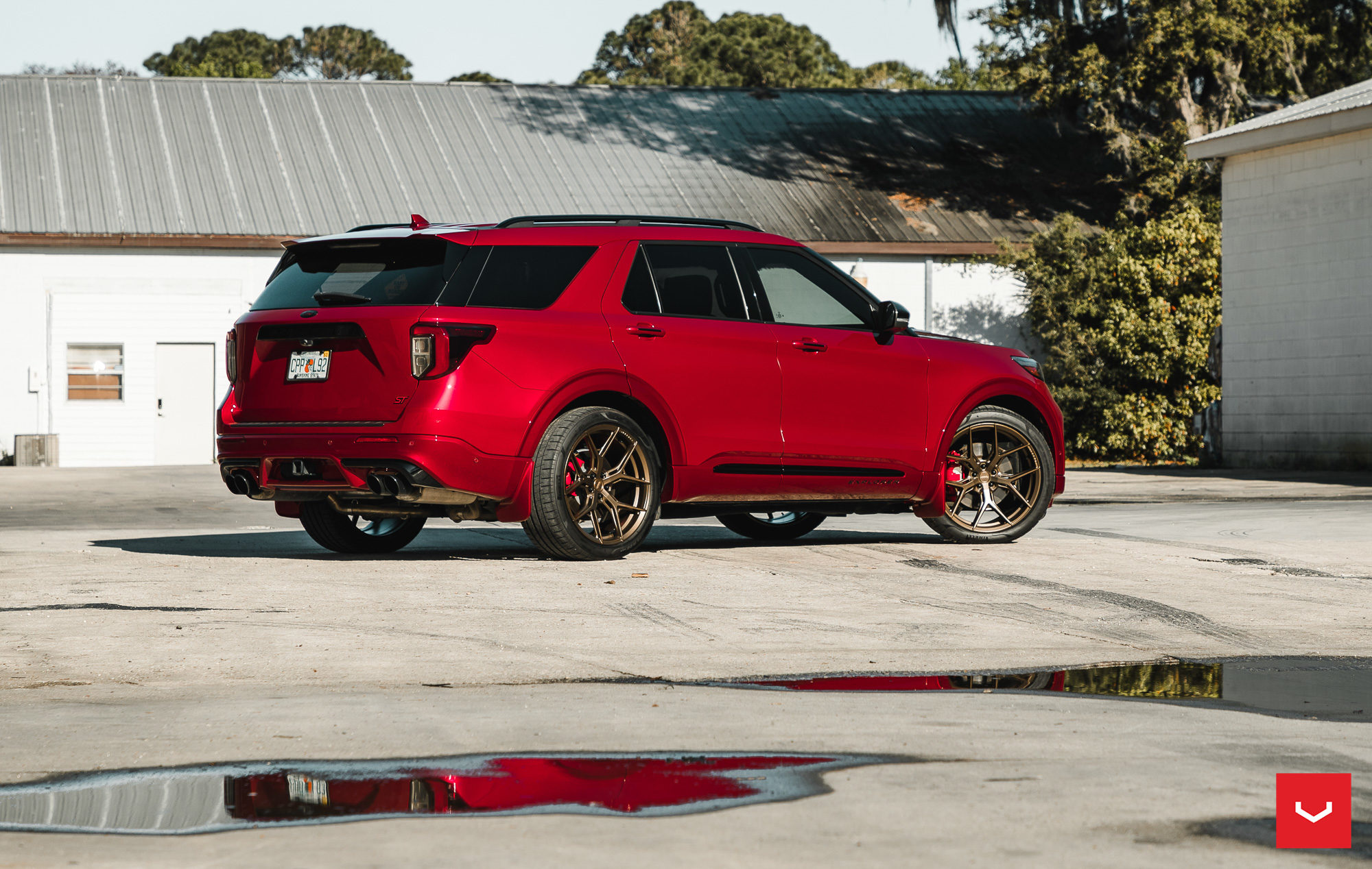 Ford Explorer St Hybrid Forged Series Hf Vossen Wheels