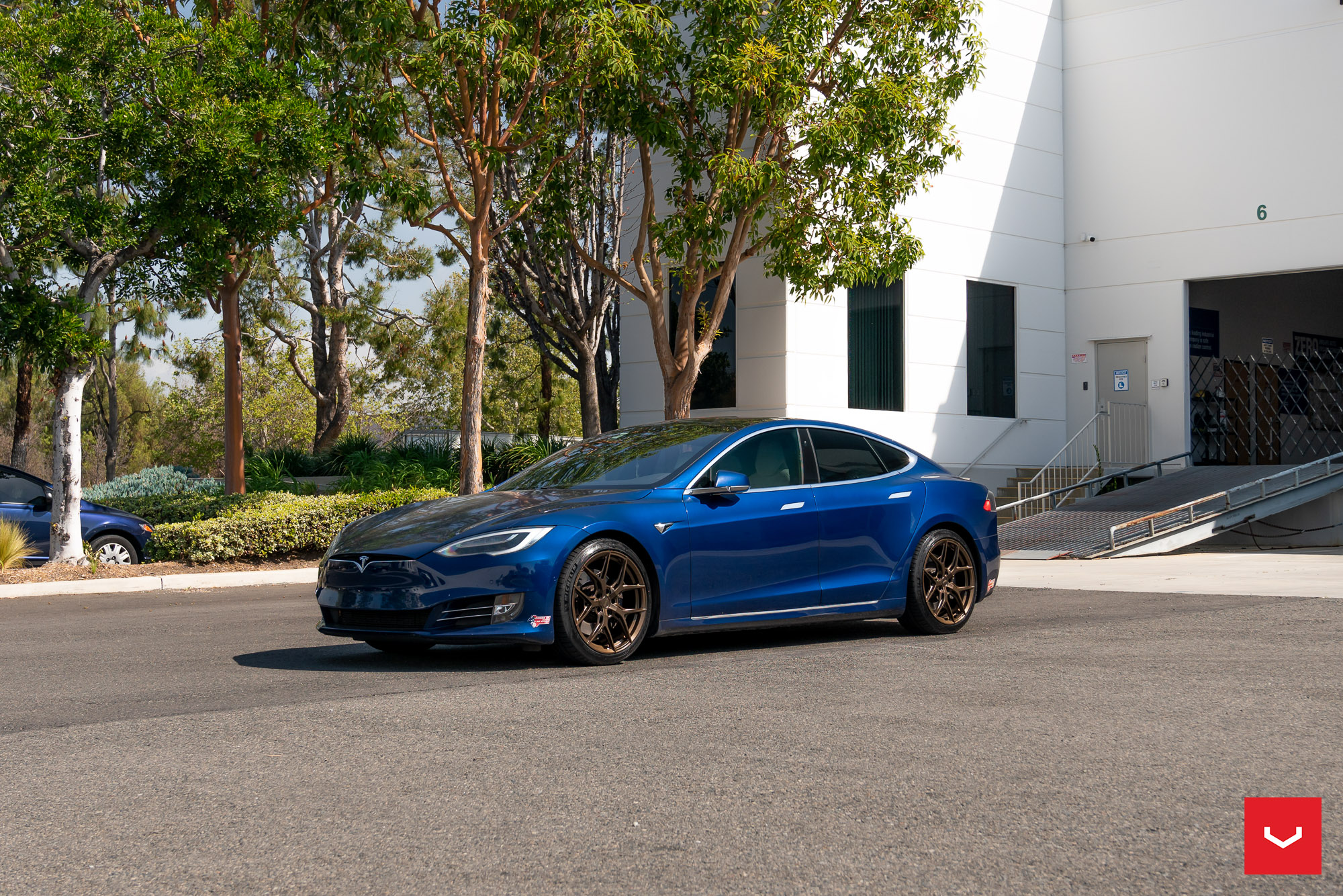 TESLA MODEL S HYBRID FORGED SERIES HF 5 Vossen Wheels